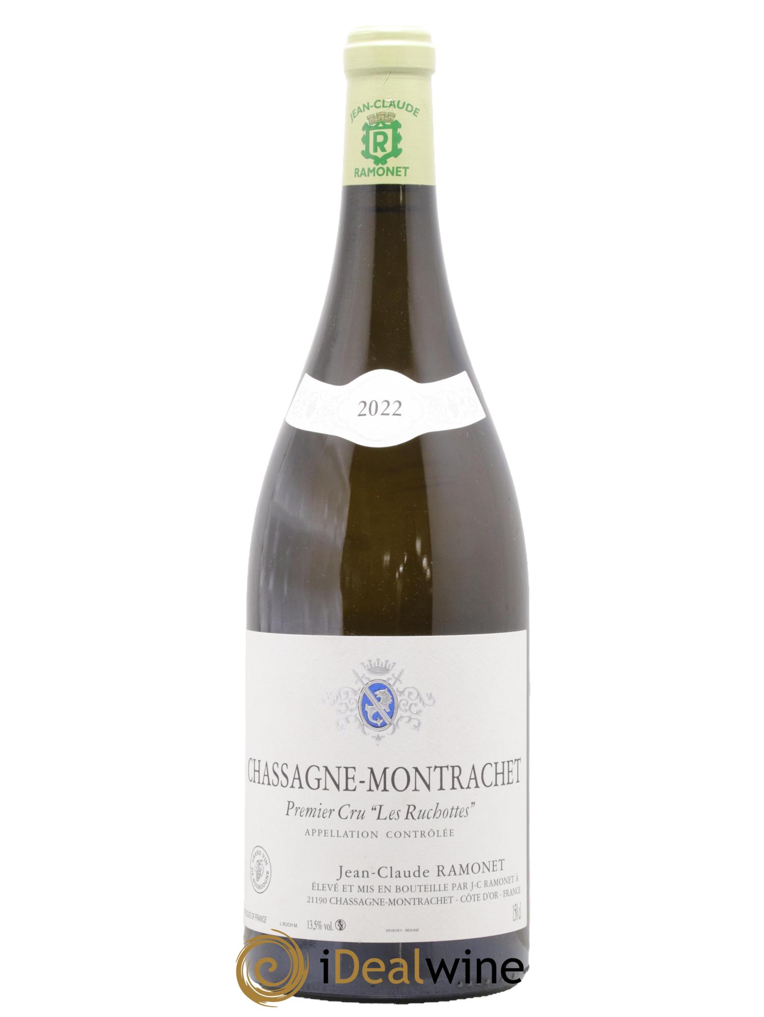 Chassagne-Montrachet 1er Cru Les Ruchottes Ramonet (Domaine) 2022 - Posten von 1 Magnum - 0