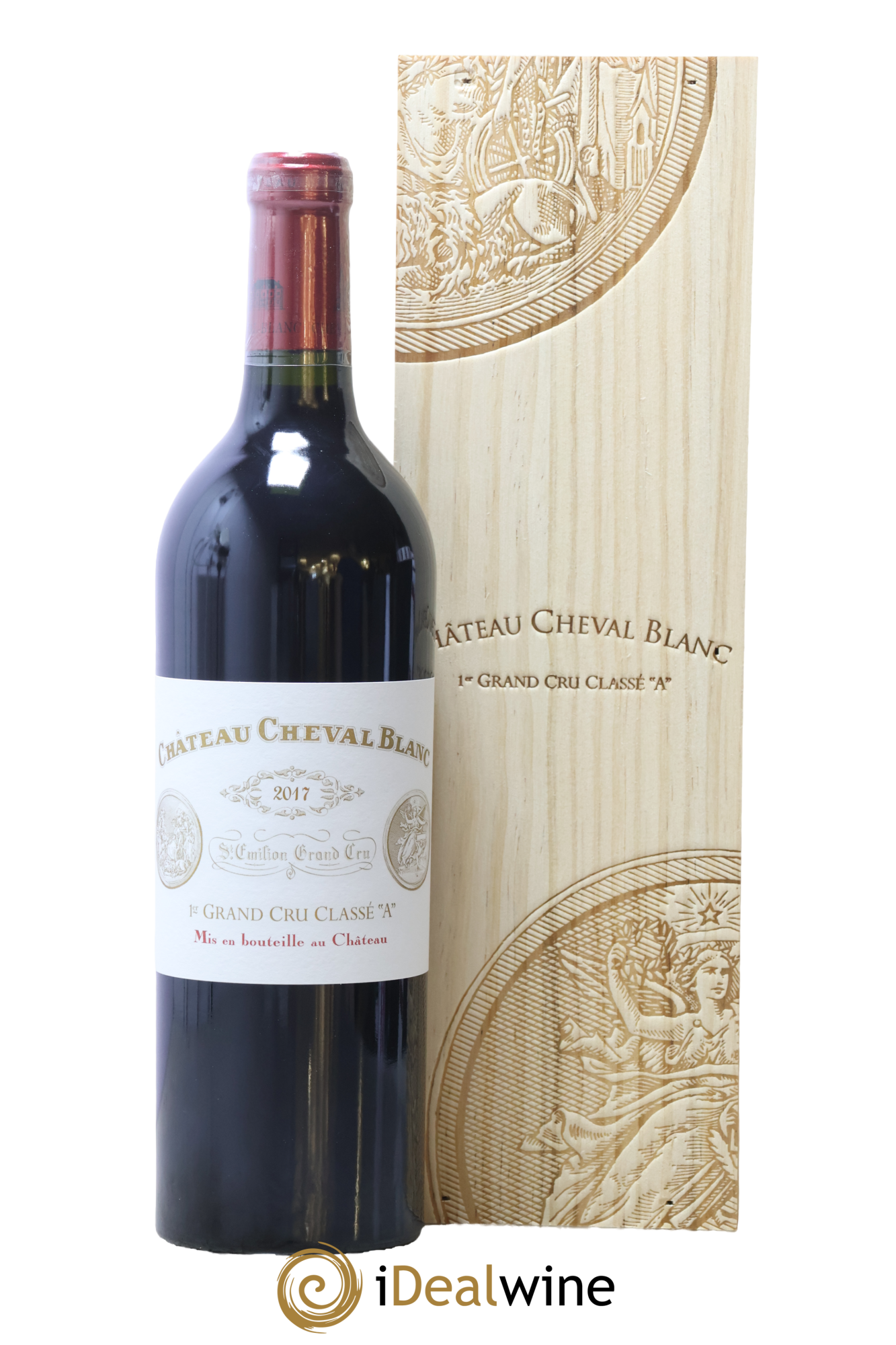 Château Cheval Blanc 1er Grand Cru Classé A 2017 - Lot de 1 bouteille - 0