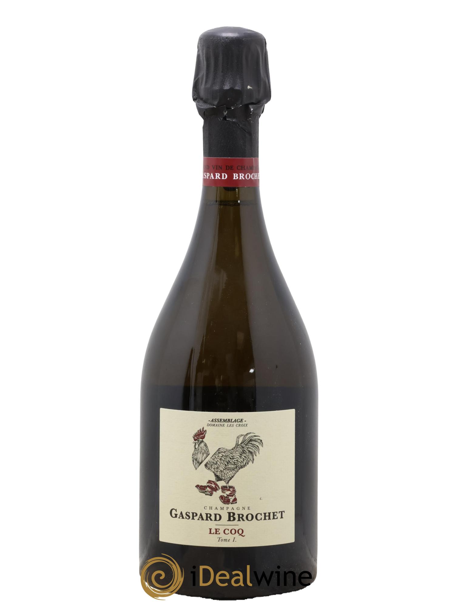 Champagne Le Coq Tome I Gaspard Brochet - Lot de 1 bouteille - 0