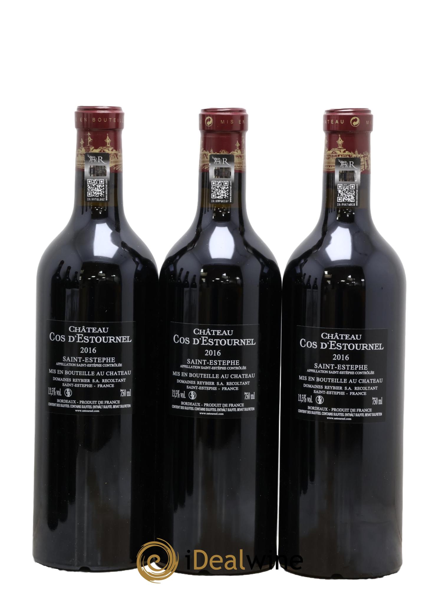 Cos d'Estournel 2ème Grand Cru Classé 2016 - Lot of 6 bottles - 2