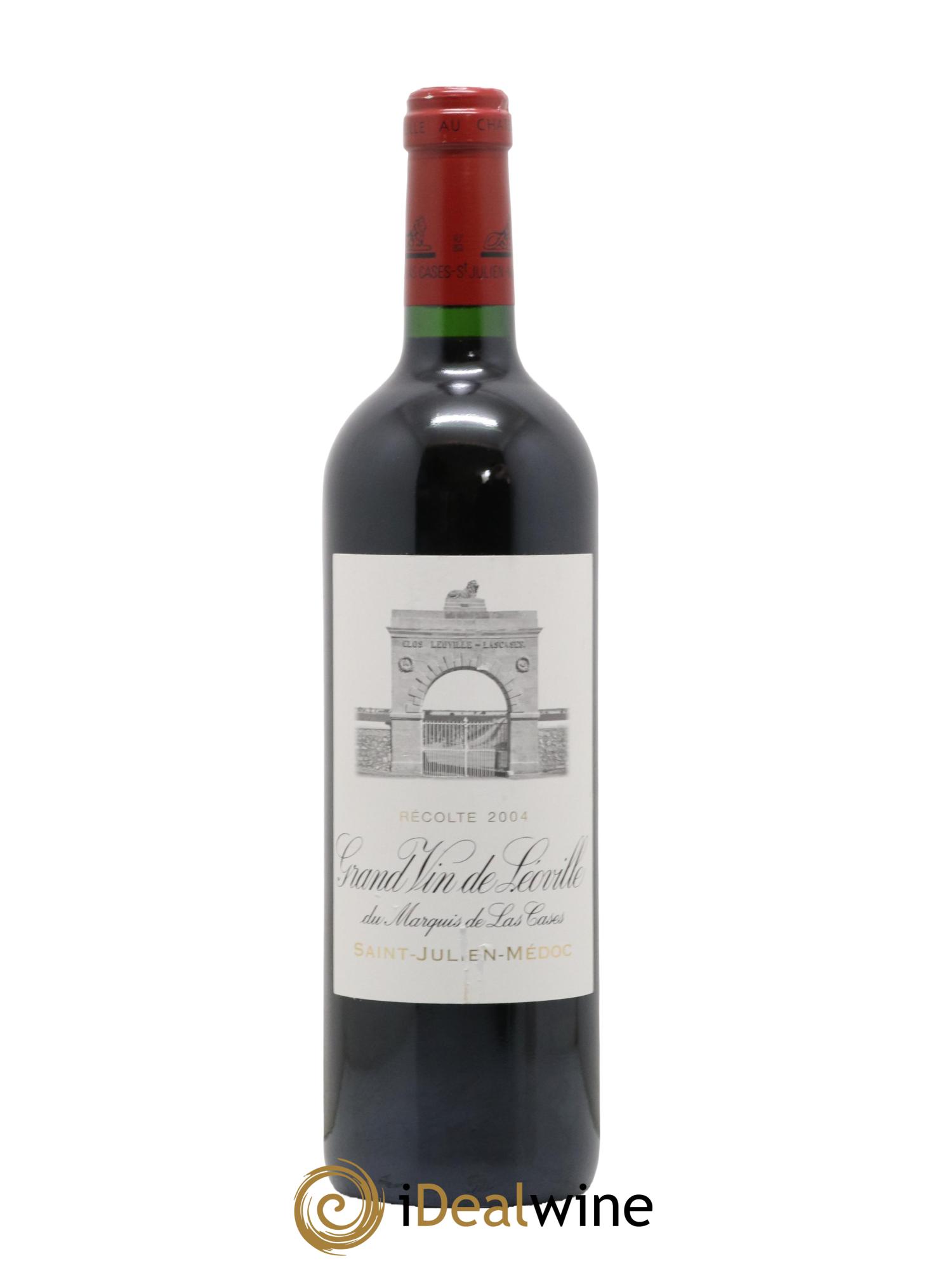 Château Léoville Las Cases 2ème Grand Cru Classé 2004 - Lot de 1 bouteille - 0