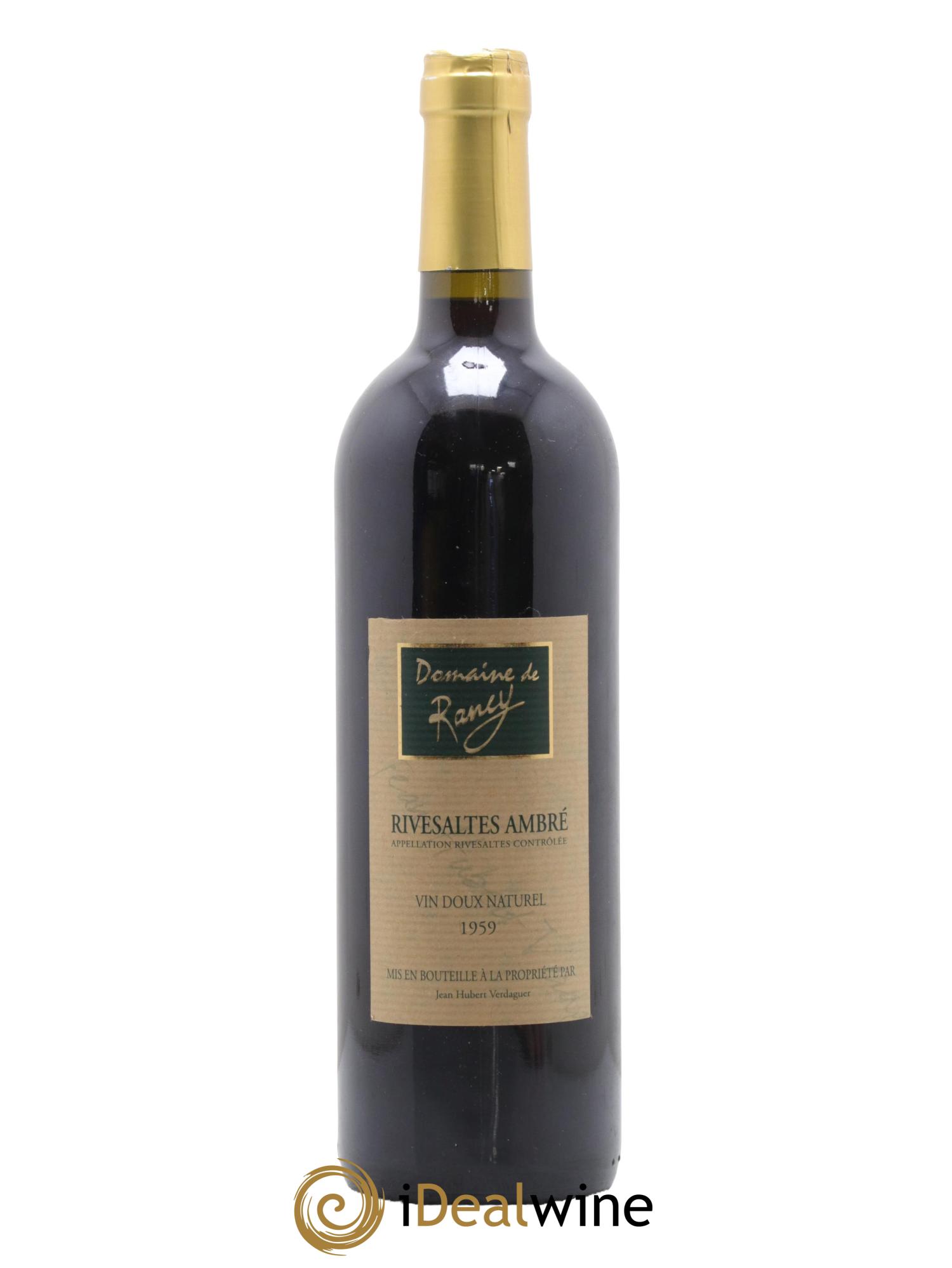 Rivesaltes Domaine De Rancy 1959 - Lotto di 1 bottiglia - 0