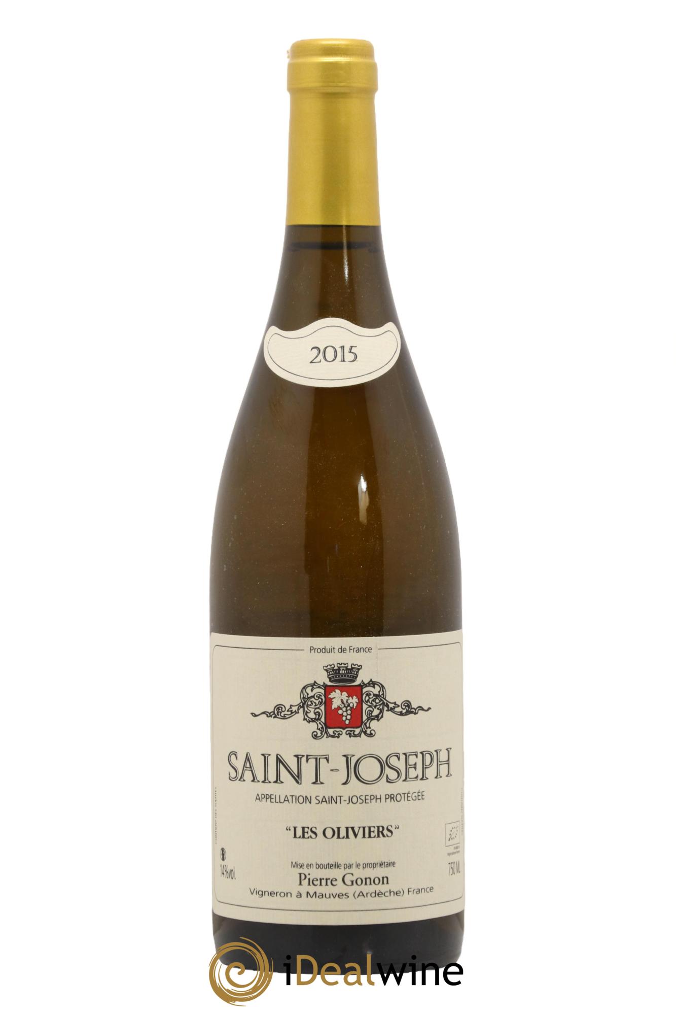Saint-Joseph Les Oliviers Gonon (Domaine) 2015 - Lot de 1 bouteille - 0