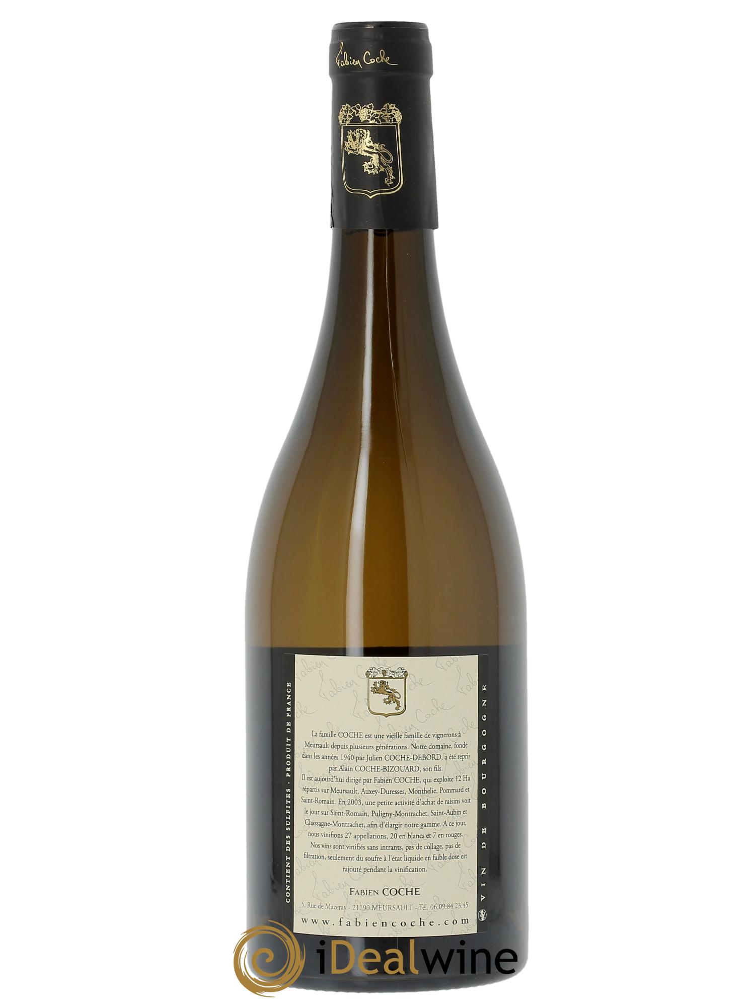 Puligny-Montrachet 1er Cru Les Folatières Fabien Coche  2023 - Lotto di 1 bottiglia - 1