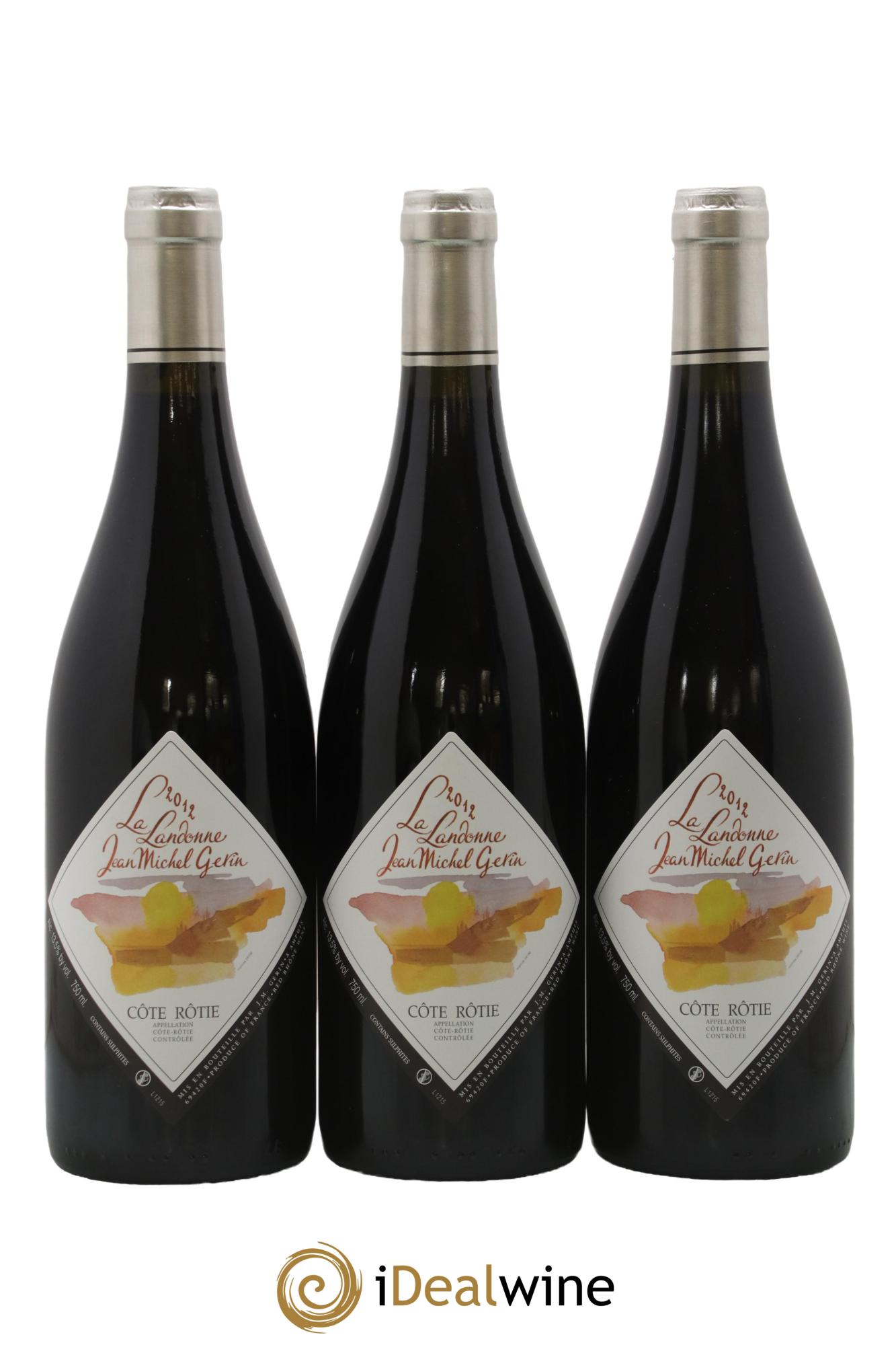 Côte-Rôtie La Landonne Jean-Michel Gerin  2012 - Posten von 3 Flaschen - 0