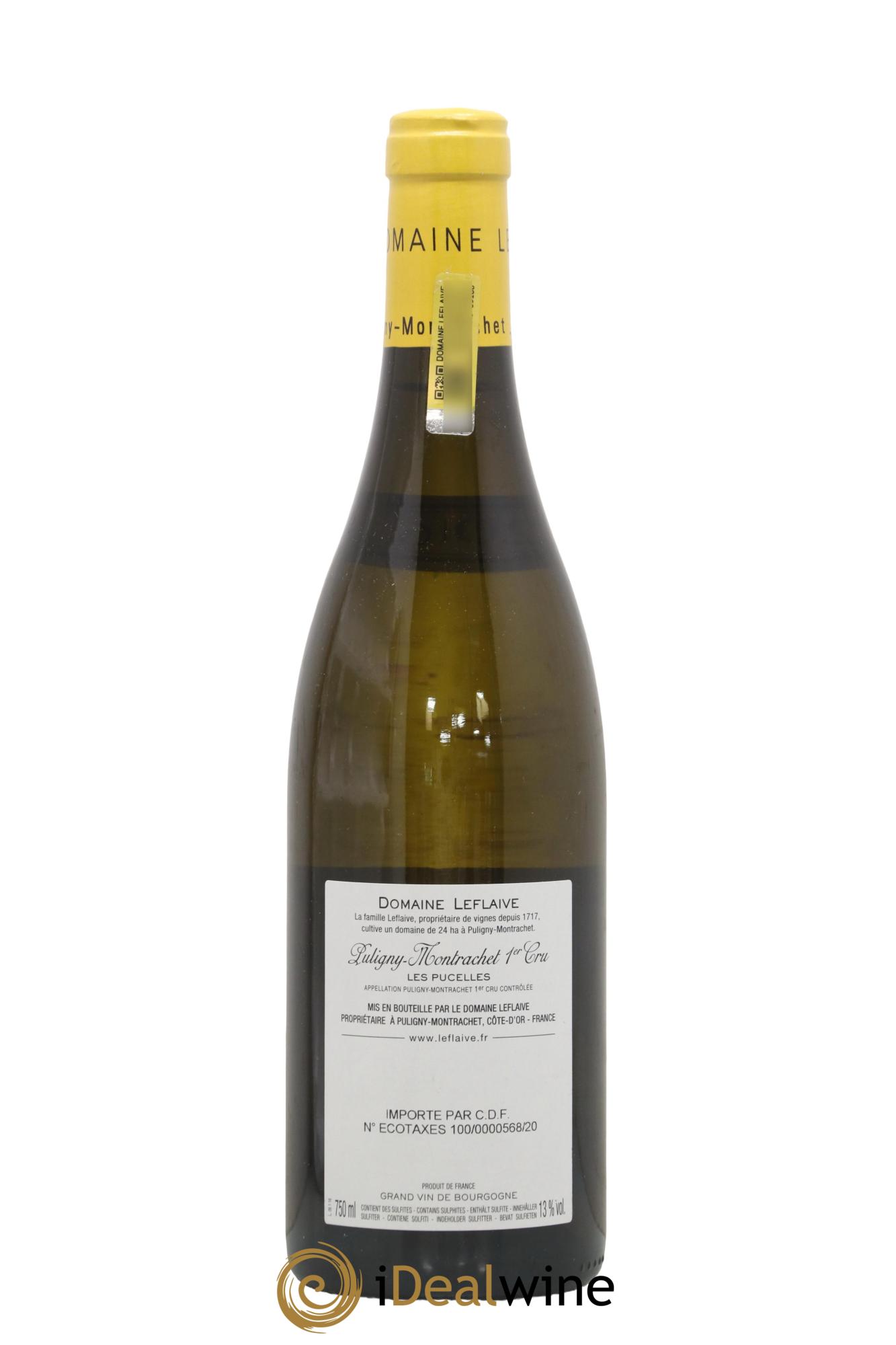 Puligny-Montrachet 1er Cru Les Pucelles Leflaive (Domaine) 2016 - Posten von 1 Flasche - 1