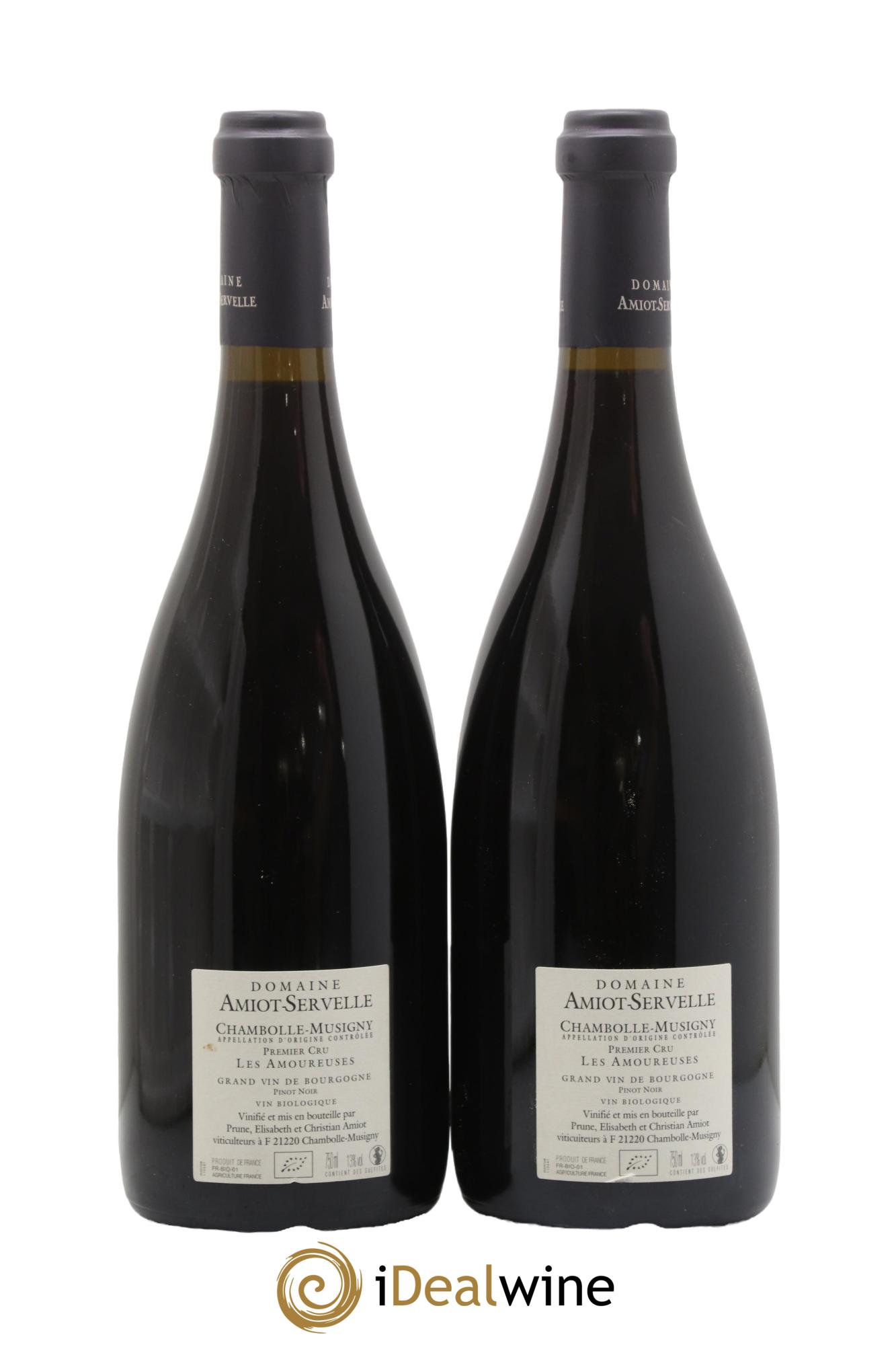 Chambolle-Musigny 1er Cru Les Amoureuses Amiot-Servelle 2014 - Lotto di 2 bottiglie - 1
