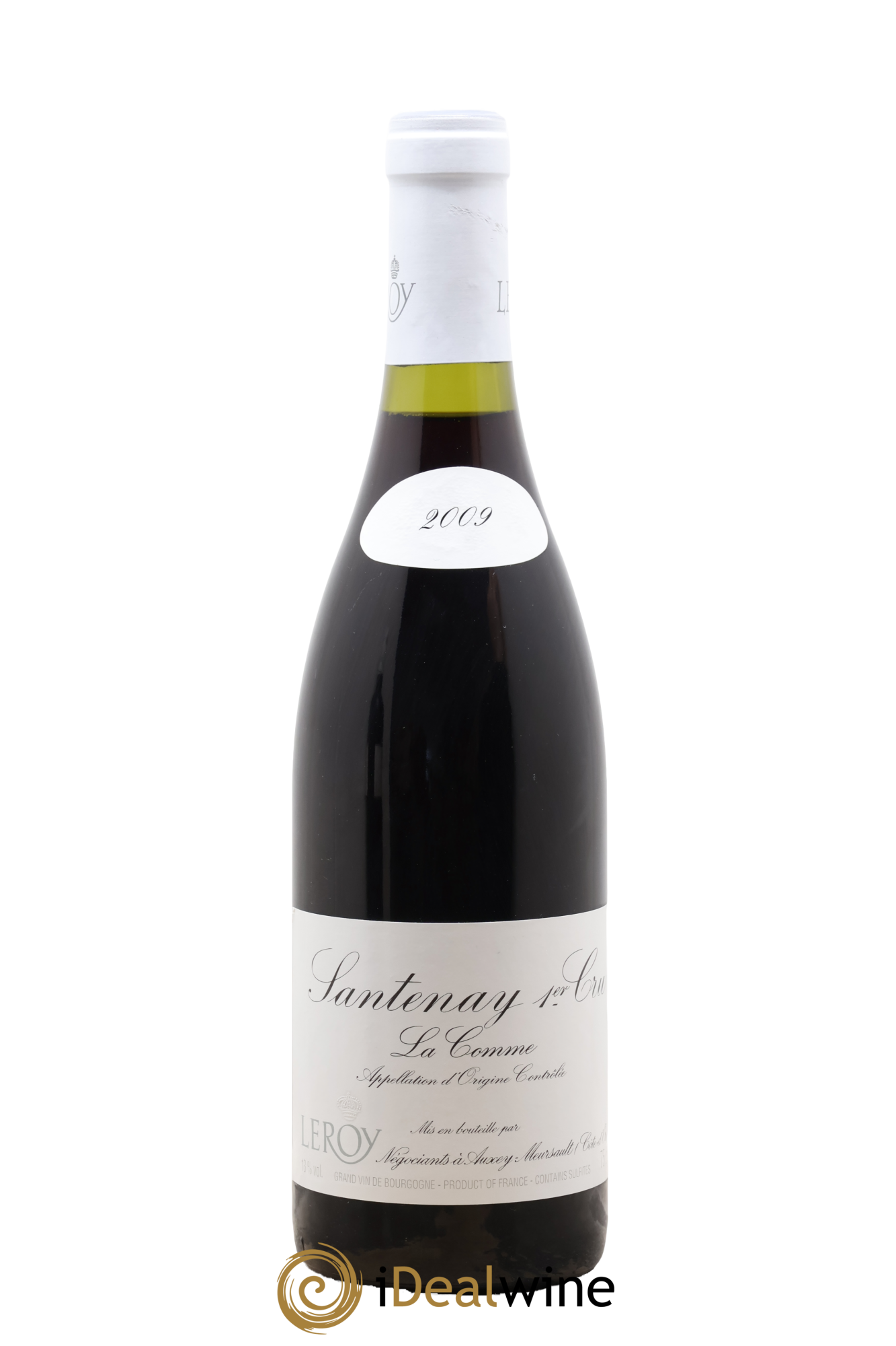 Santenay 1er Cru La Comme Leroy SA 2009 - Lote de 1 botella - 0