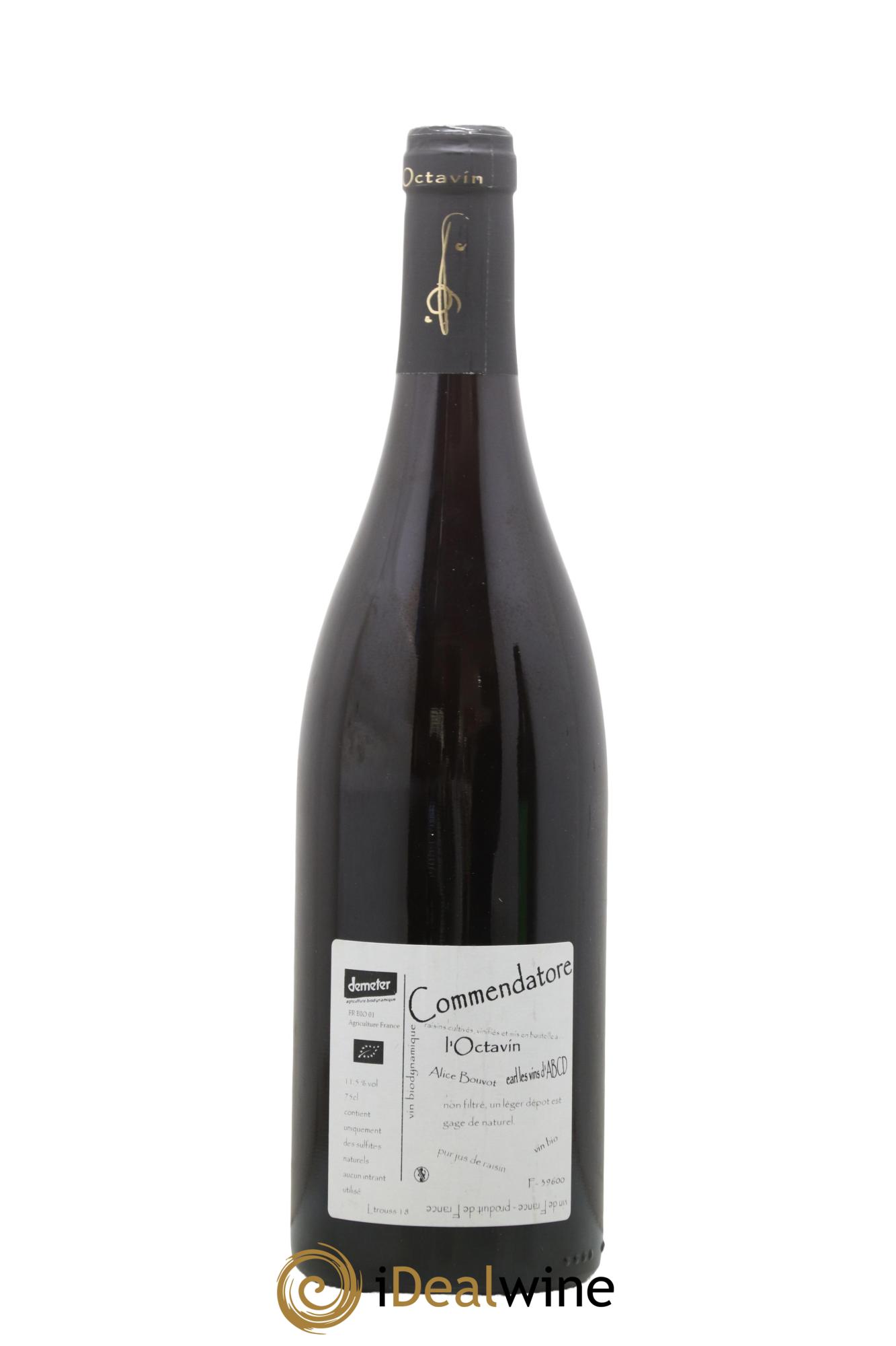 Vin de France Trousseau Les Corvées Commendatore Domaine de L'Octavin - Alice Bouvot 2018 - Lot de 1 bouteille - 1