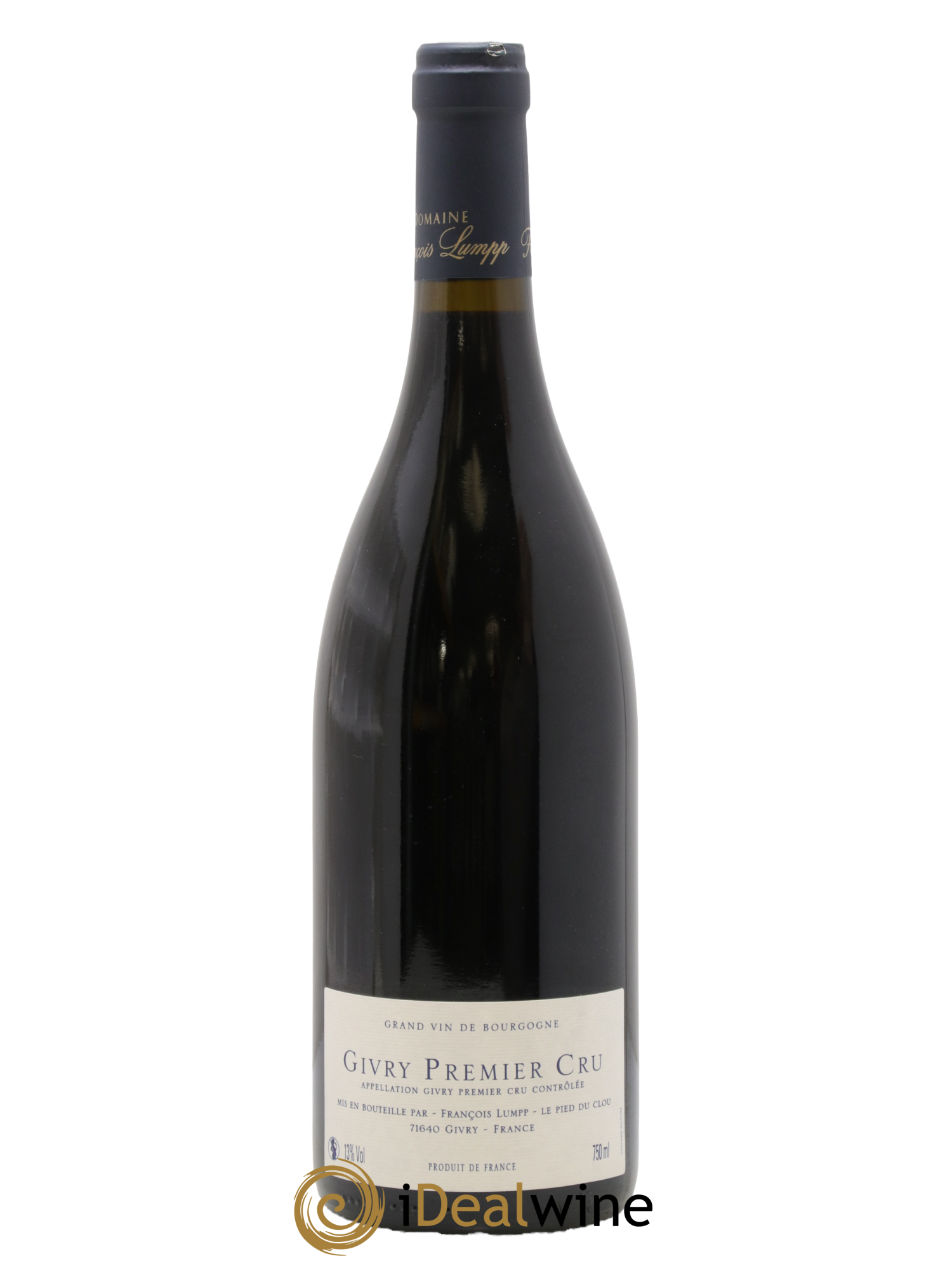 Givry 1er Cru Clos du Cras Long François Lumpp (Domaine) 2018 - Posten von 1 Flasche - 1