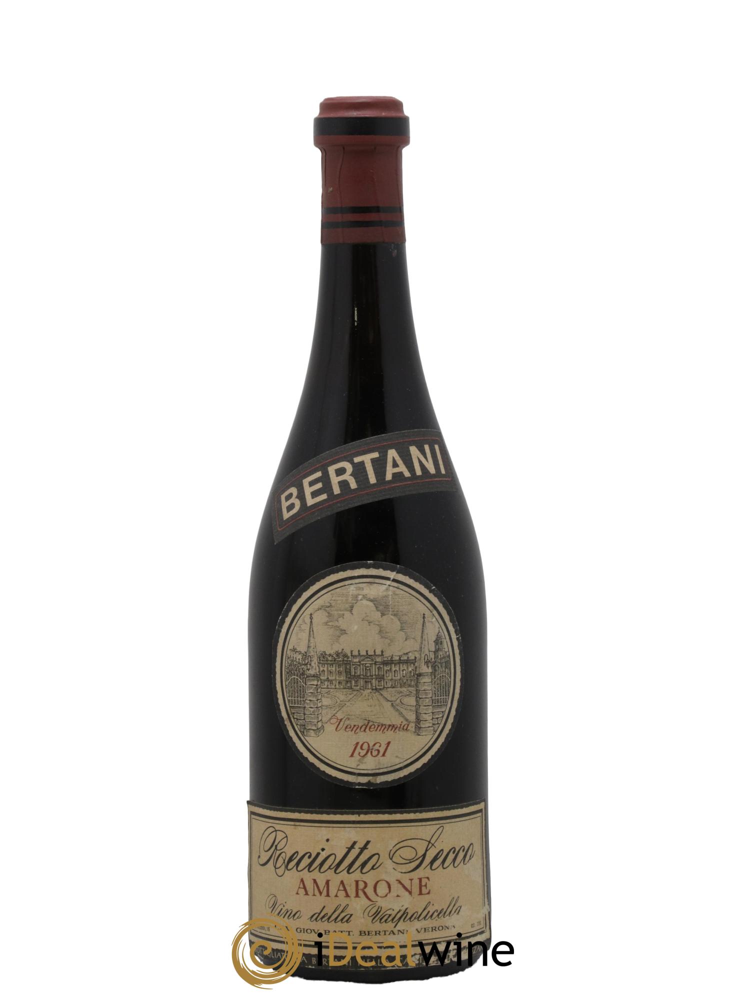 Amarone della Valpolicella DOC Bertani 1961 - Lot de 1 bouteille - 0