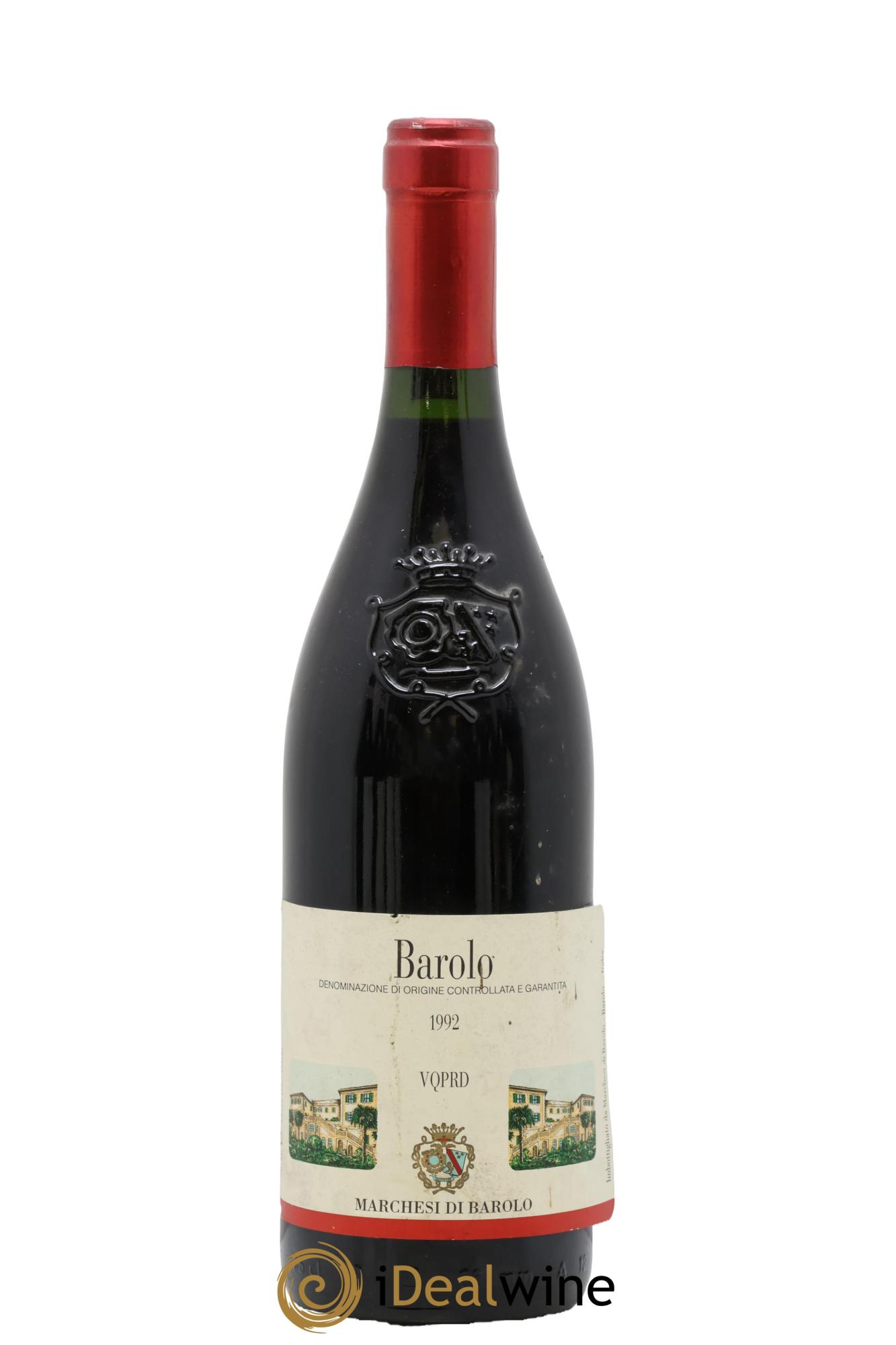 Barbaresco DOCG Marchesi di Barolo 1992 - Lote de 1 botella - 0