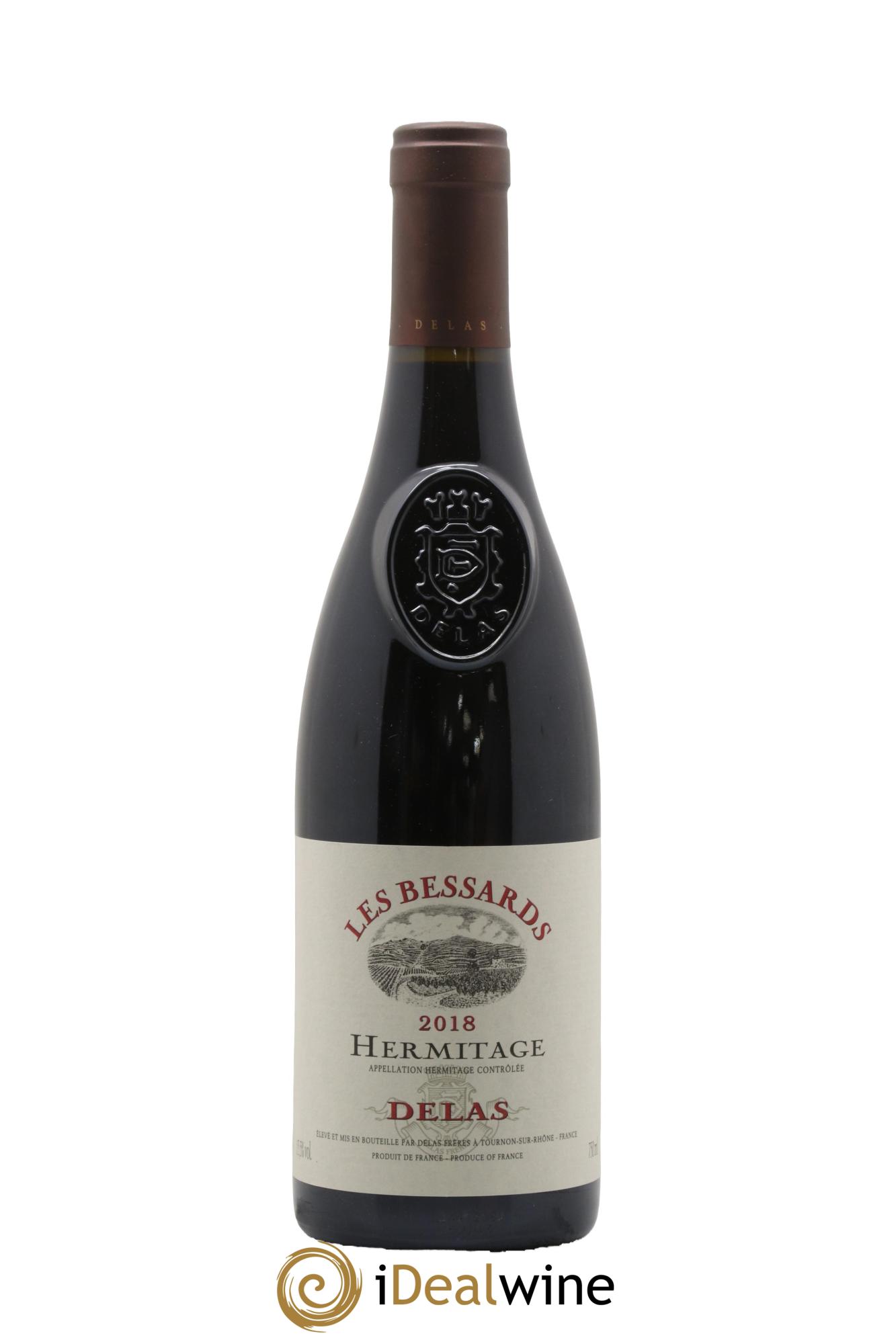 Hermitage Les Bessards Delas Frères 2018 - Posten von 1 Flasche - 0