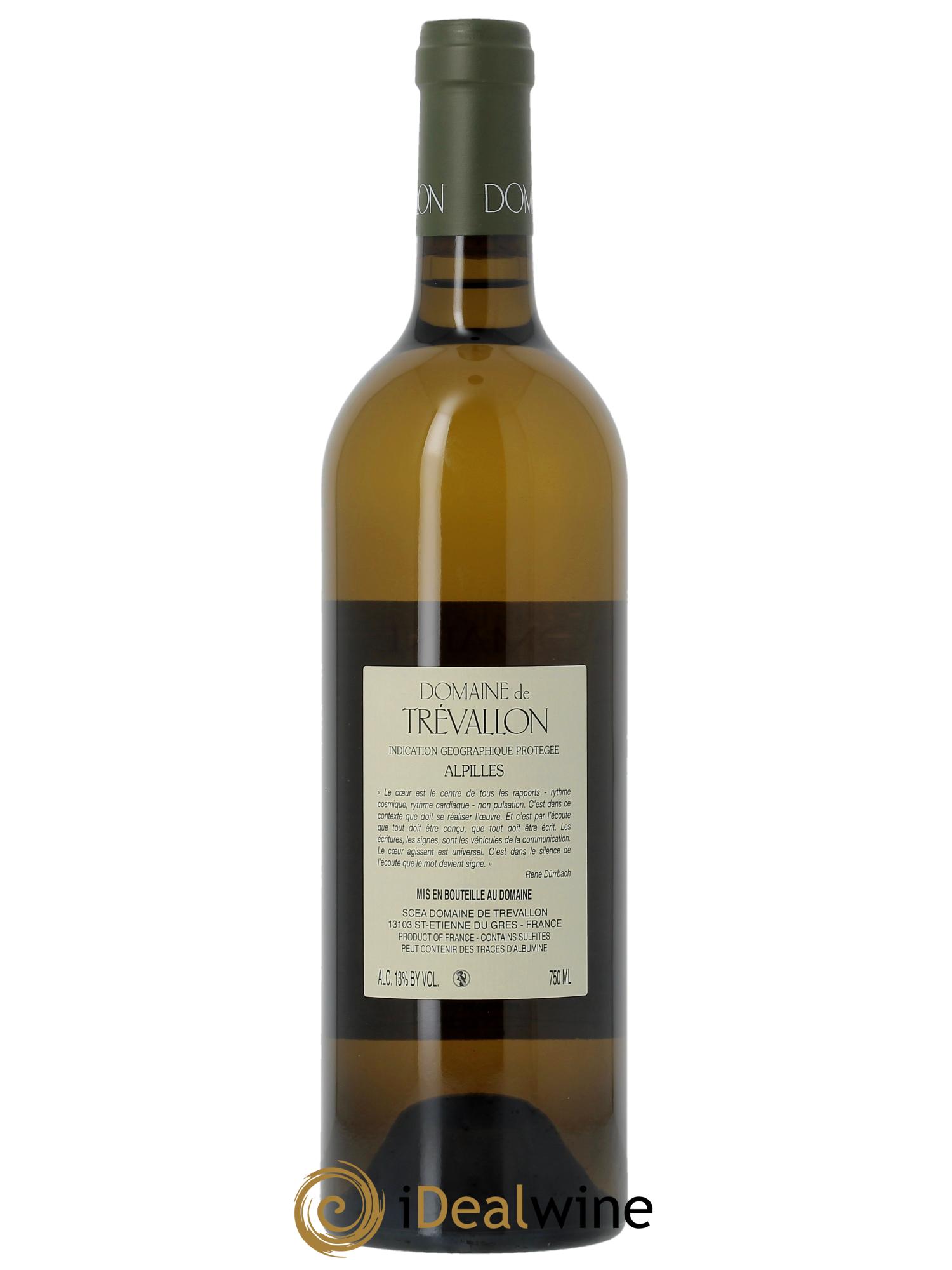 Alpilles Trévallon (Domaine de) Eloi Dürrbach 2022 - Lot de 1 bouteille - 1