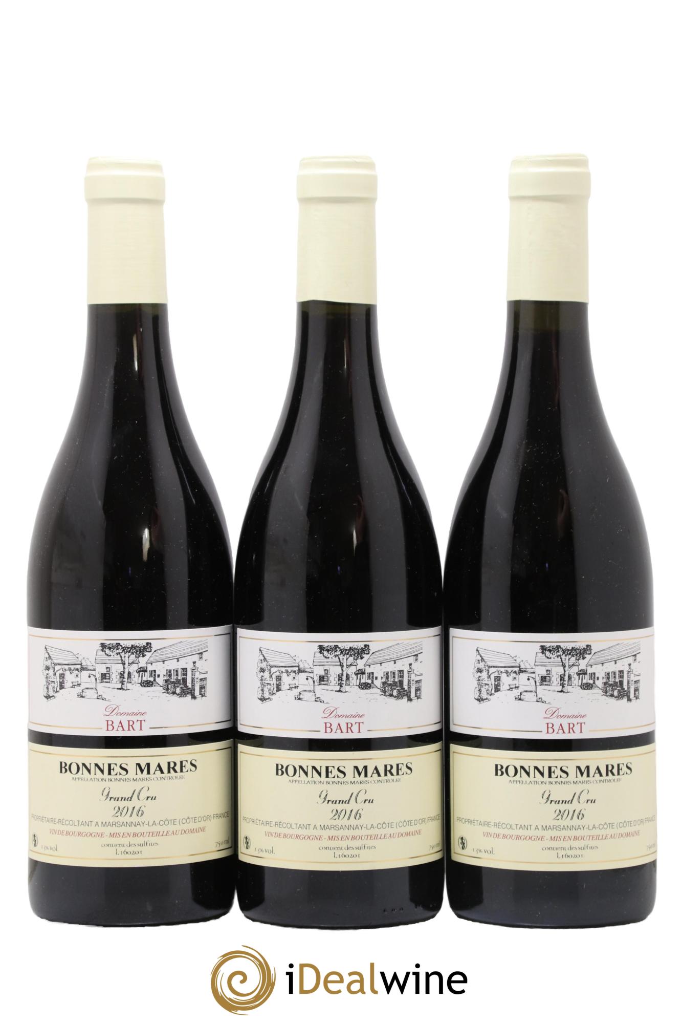 Bonnes-Mares Grand Cru Bart (Domaine) 2016 - Lot of 3 bottles - 0