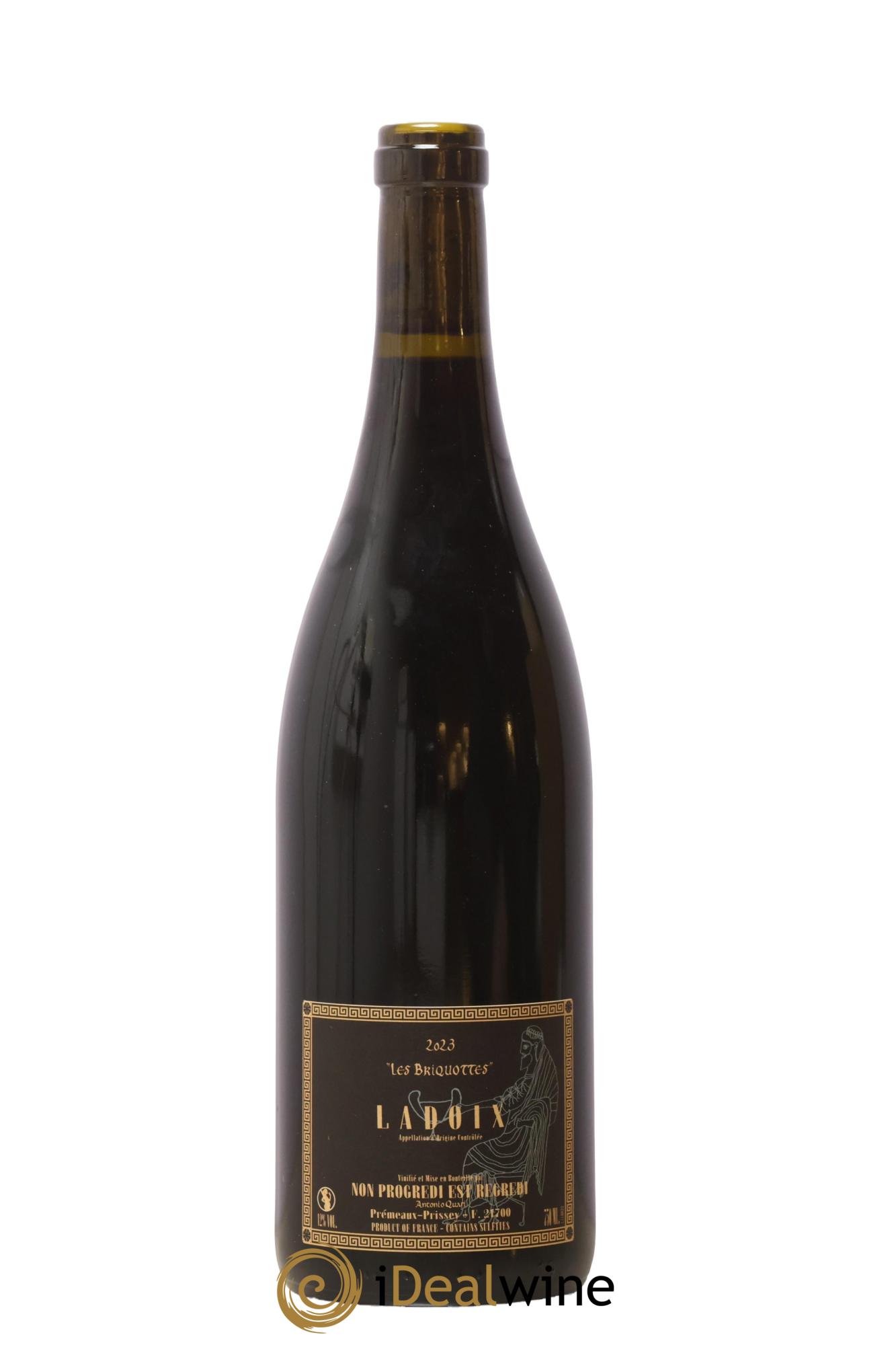 Ladoix Les Briquottes Antonio Quari 2023 - Lot de 1 bouteille - 1