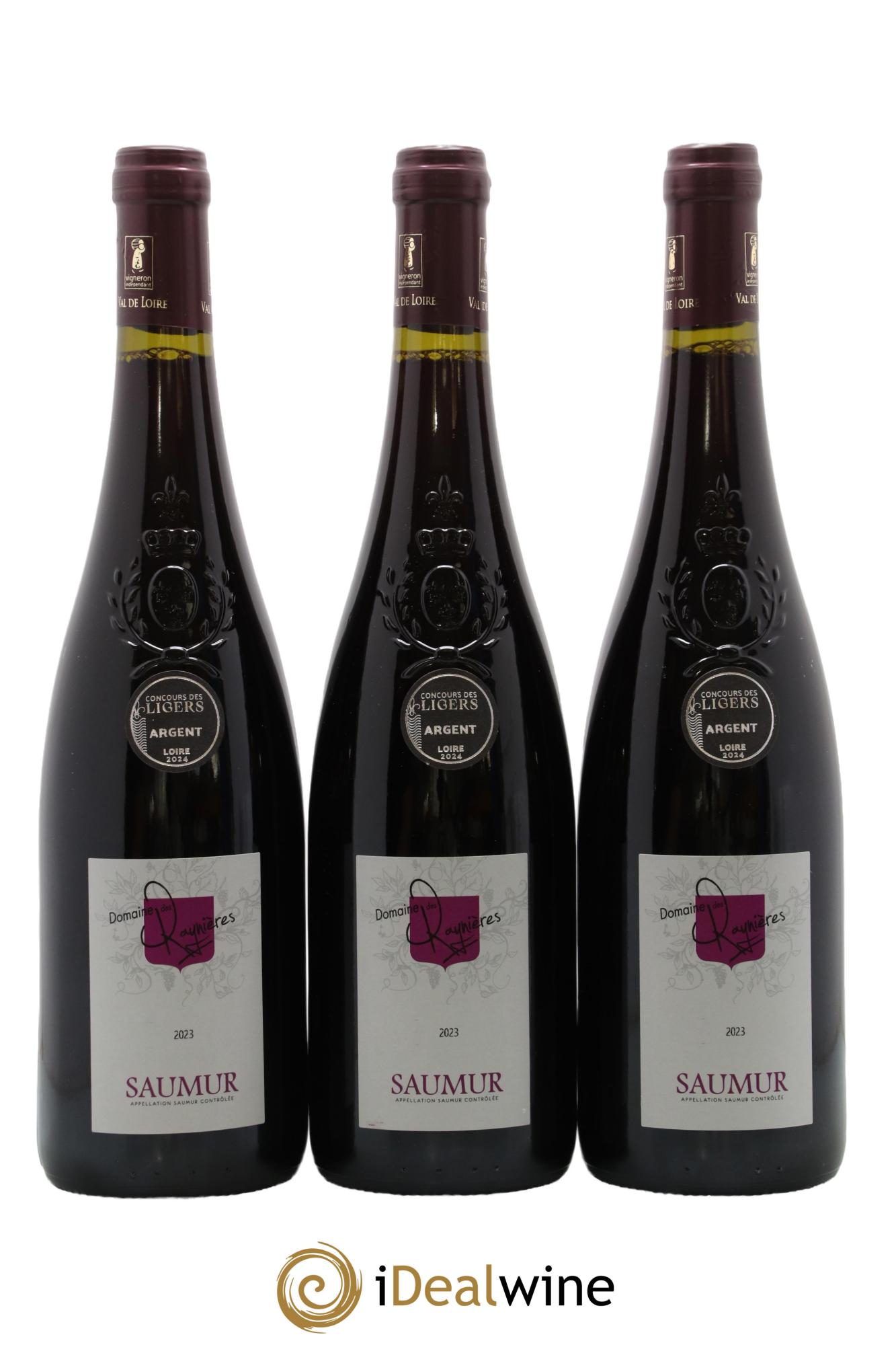 Saumur Domaine Des Raynieres 2023 - Lot de 3 bouteilles - 0