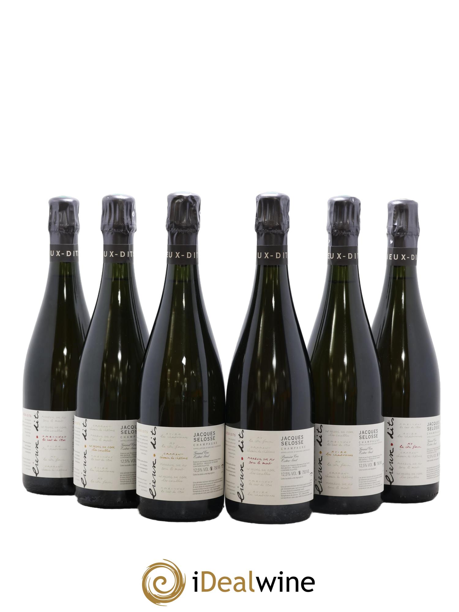 Caisse Collection Lieux-dits Jacques Selosse - Lot de 1 bouteille - 0