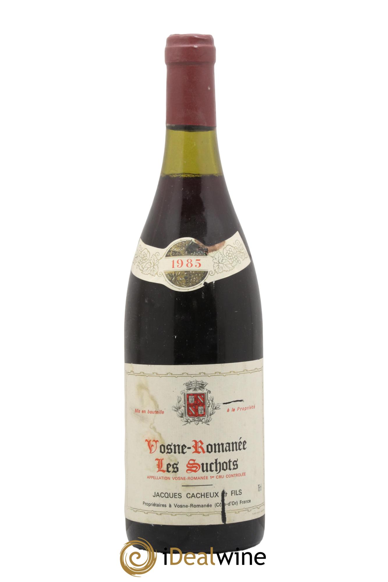 Vosne-Romanée 1er Cru Les Suchots Jacques Cacheux & Fils 1985 - Lot of 1 bottle - 0