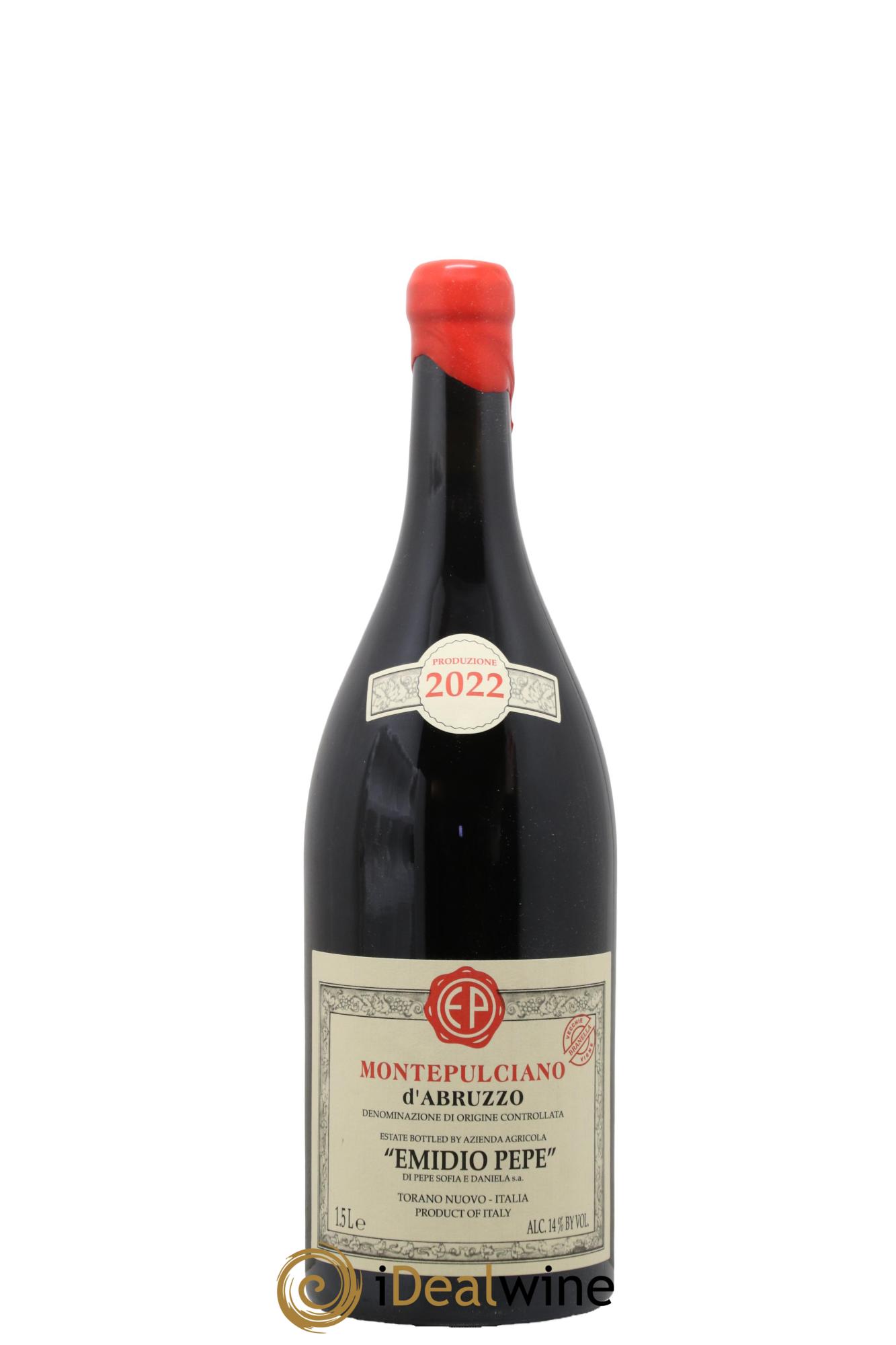 Montepulciano d'Abruzzo DOC Branella Emidio Pepe  2022 - Lot de 1 magnum - 0