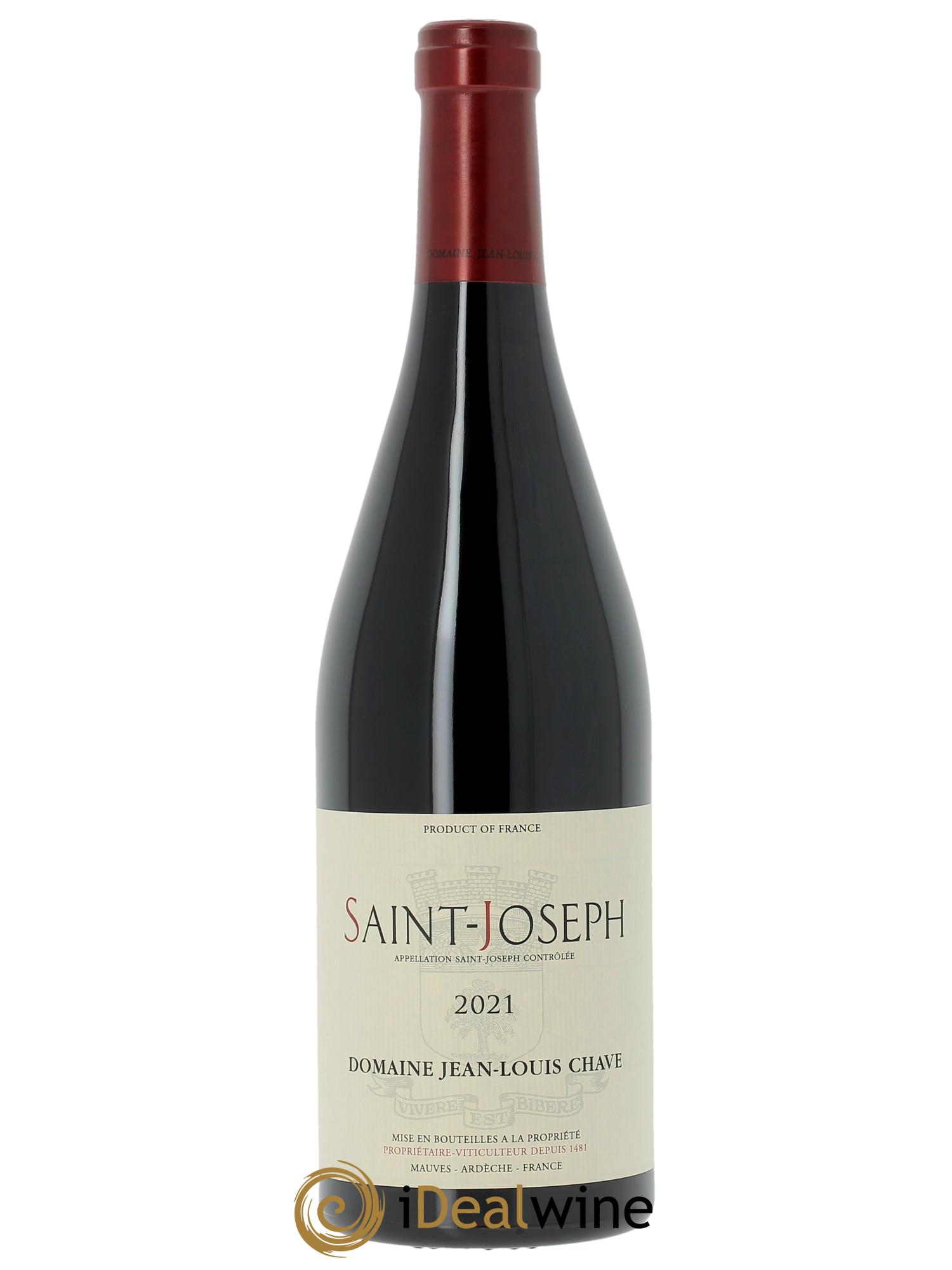 Saint-Joseph Jean-Louis Chave  2021 - Lot de 1 bouteille - 0