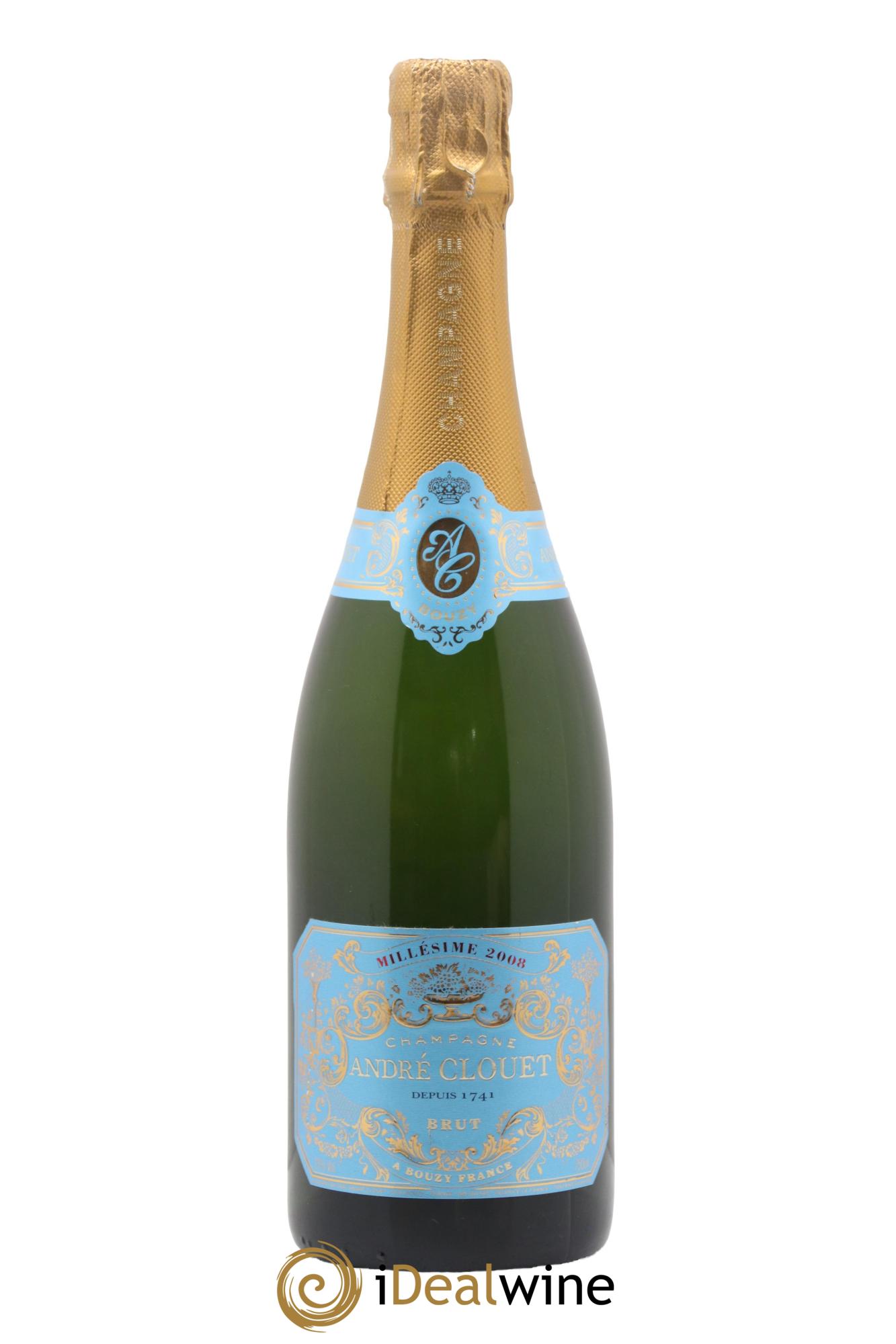 Champagne André Clouet 2008 - Lot de 1 bouteille - 0