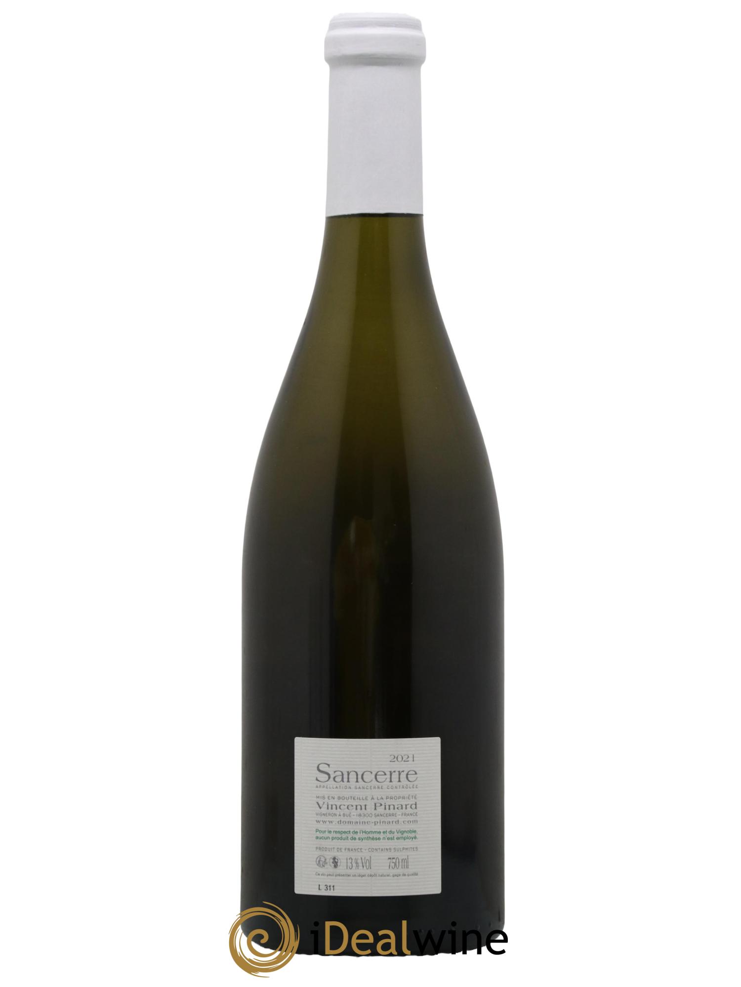 Sancerre Harmonie Vincent Pinard 2021 - Lot de 1 bouteille - 1