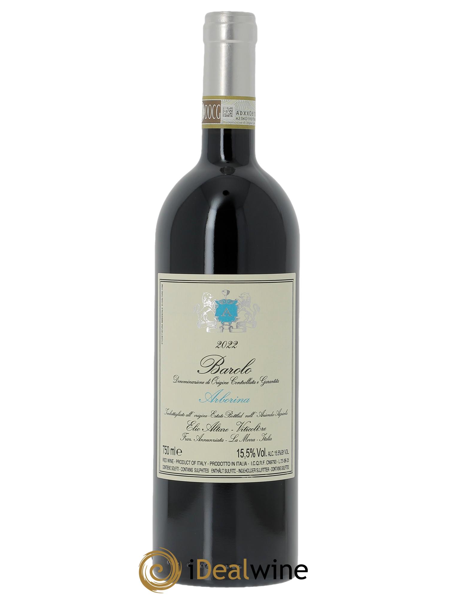 Barolo DOCG Vigneto Arborina Elio Altare 2022 - Lotto di 1 bottiglia - 0
