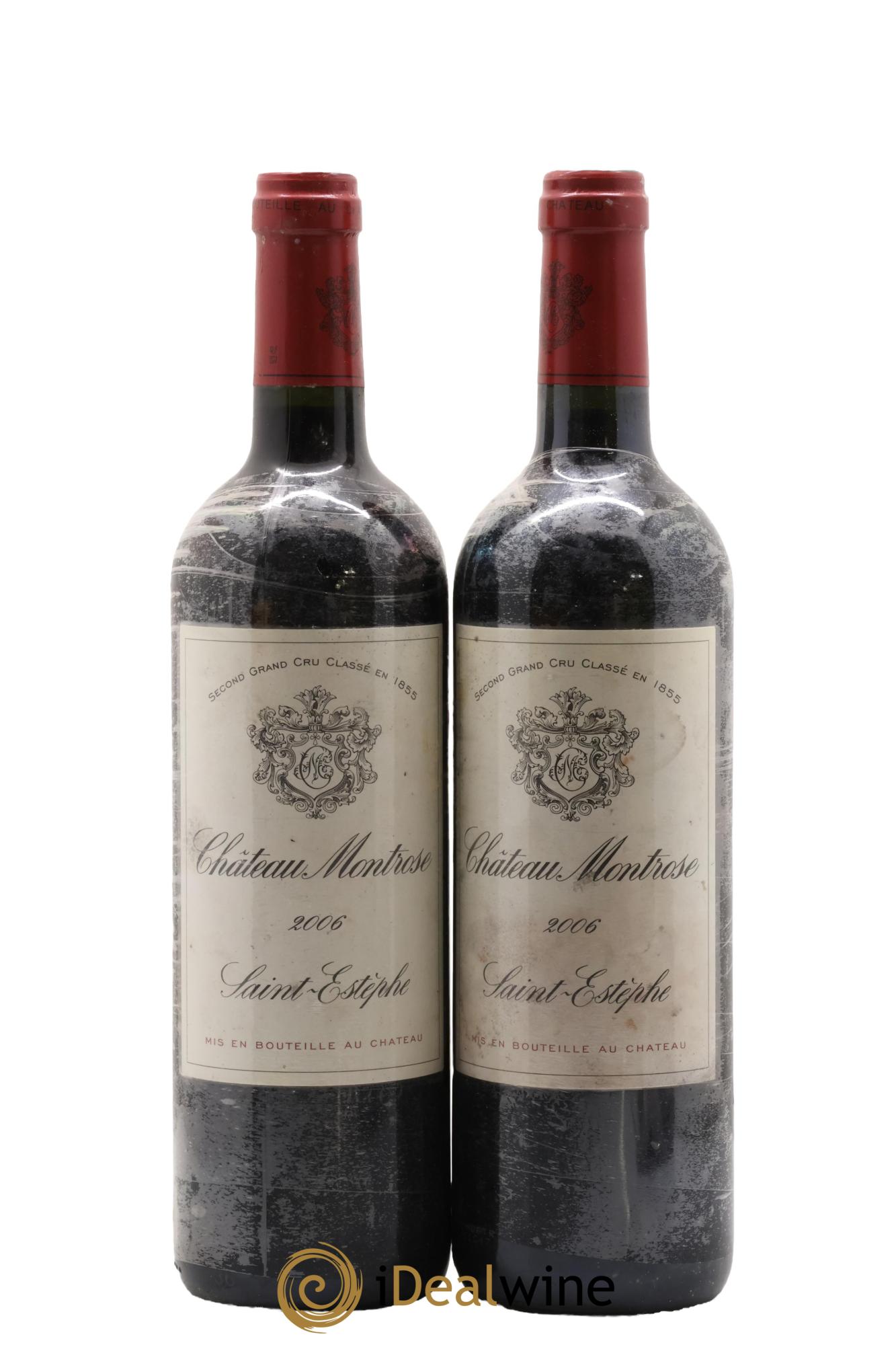 Château Montrose 2ème Grand Cru Classé 2006 - Posten von 2 Flaschen - 0