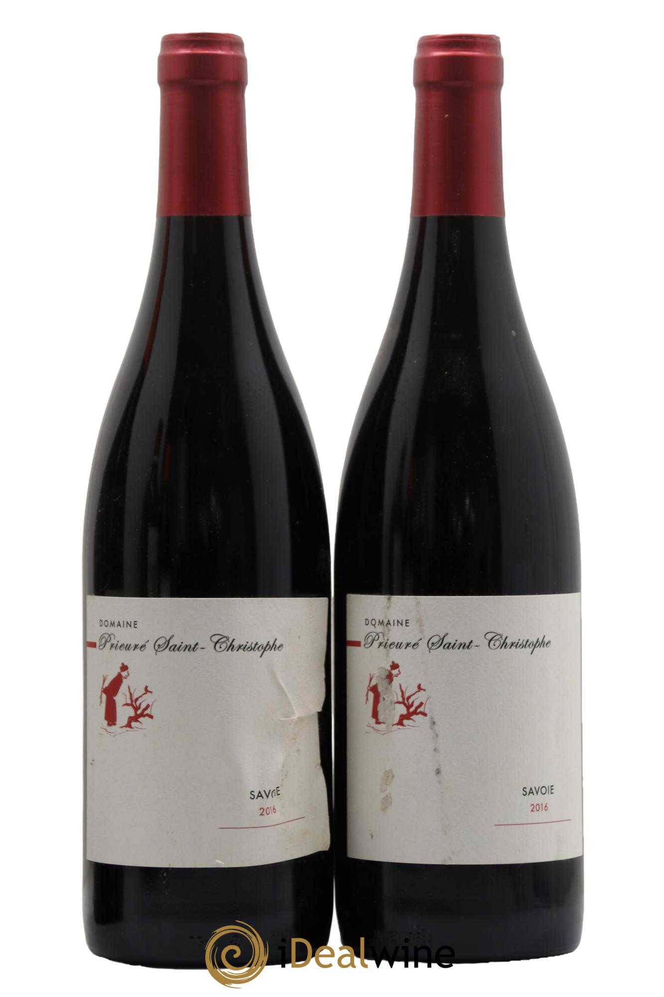 Vin de Savoie Prieuré Saint Christophe Giachino 2016 - Lot de 2 bouteilles - 0