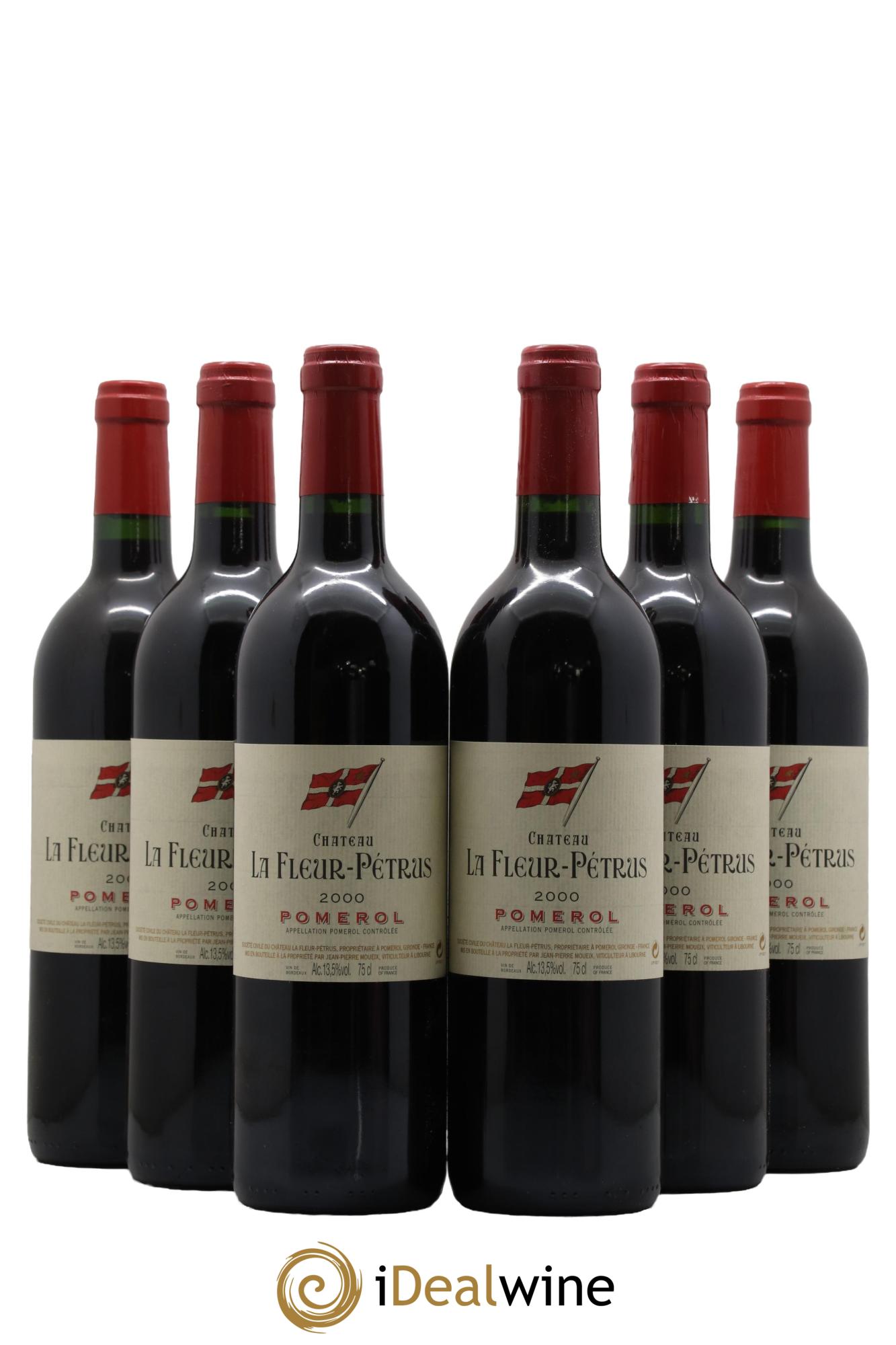 Château la Fleur Petrus 2000 - Lot de 6 bouteilles - 0