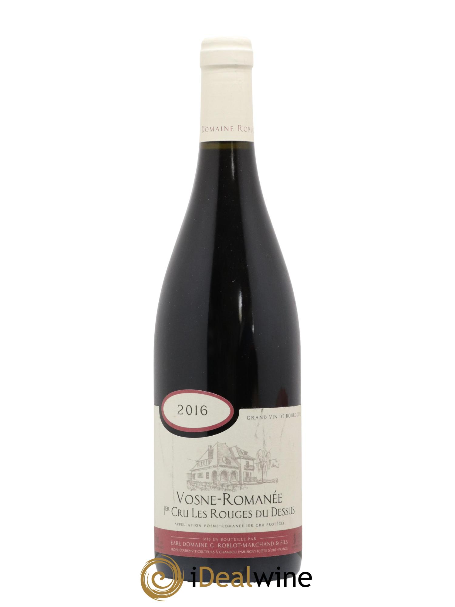 Vosne-Romanée 1er Cru Les Rouges Du Dessus Roblot-Marchand & Fils 2016 - Lotto di 1 bottiglia - 0