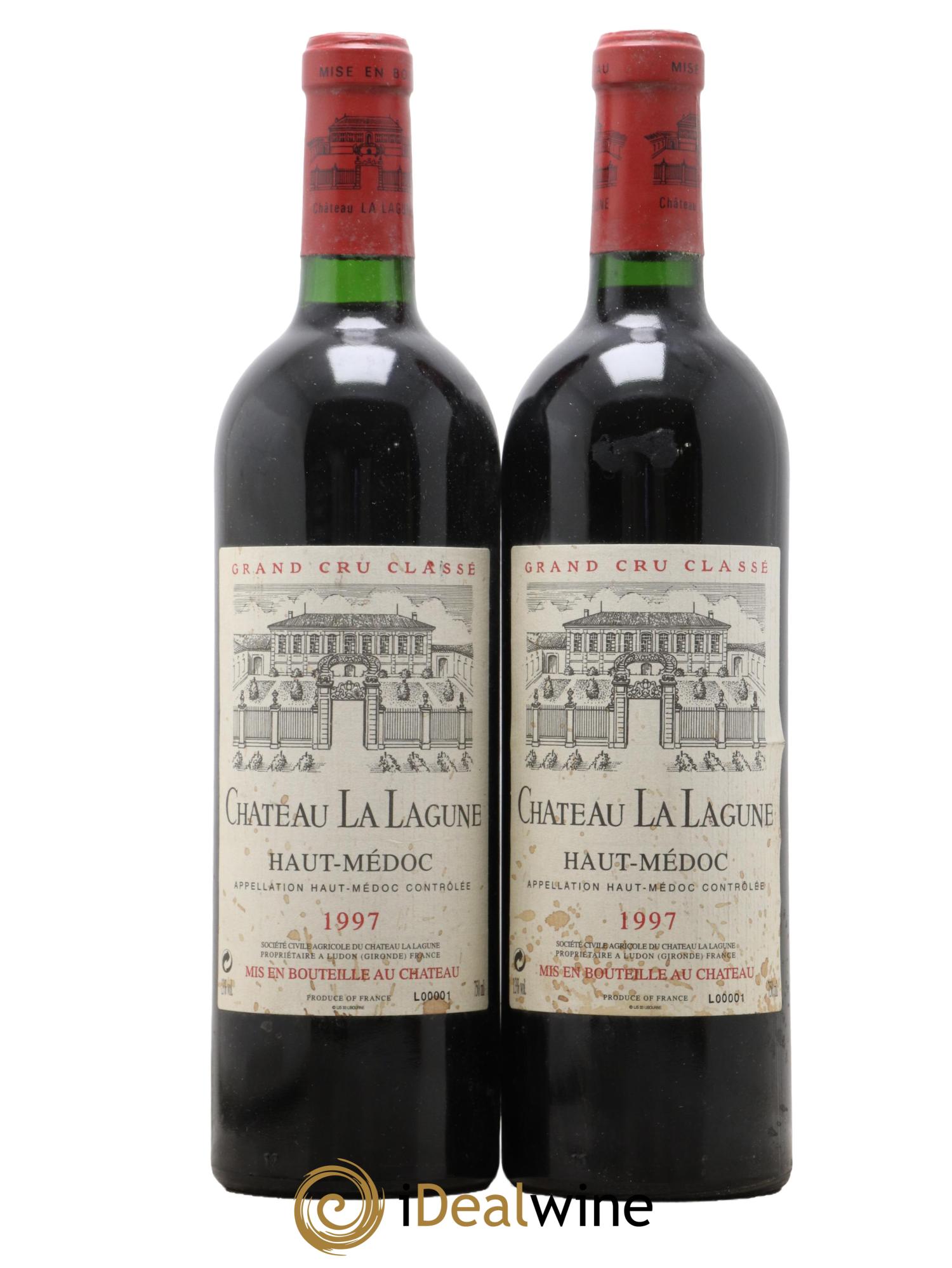 Château la Lagune 3ème Grand Cru Classé 1997 - Lot de 2 bouteilles - 0