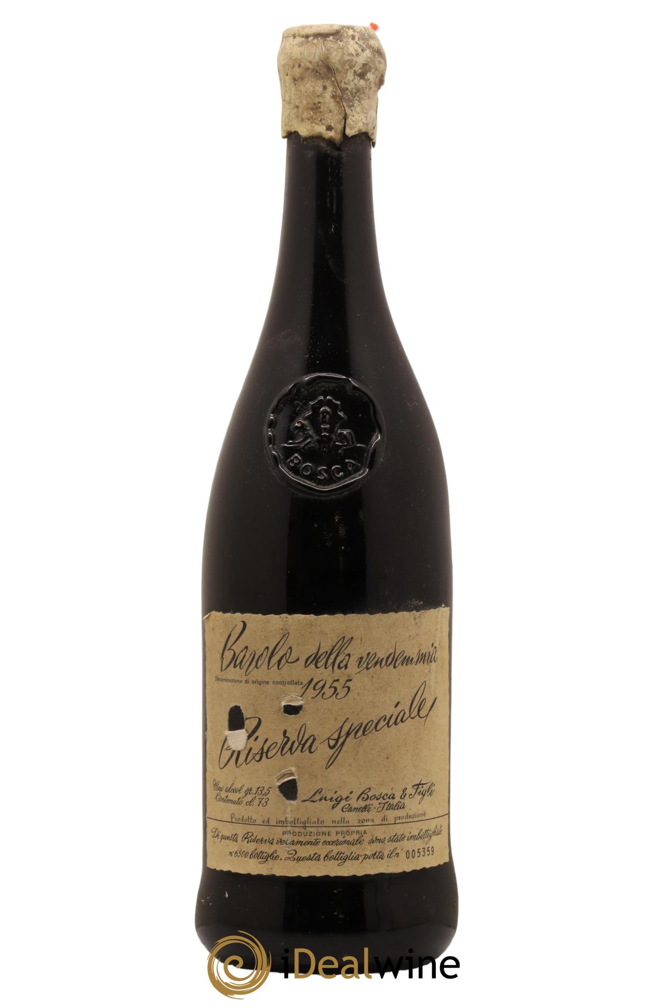Barolo Riserva Speciale Luigi Bosca 1955 - Lot de 1 bouteille - 0
