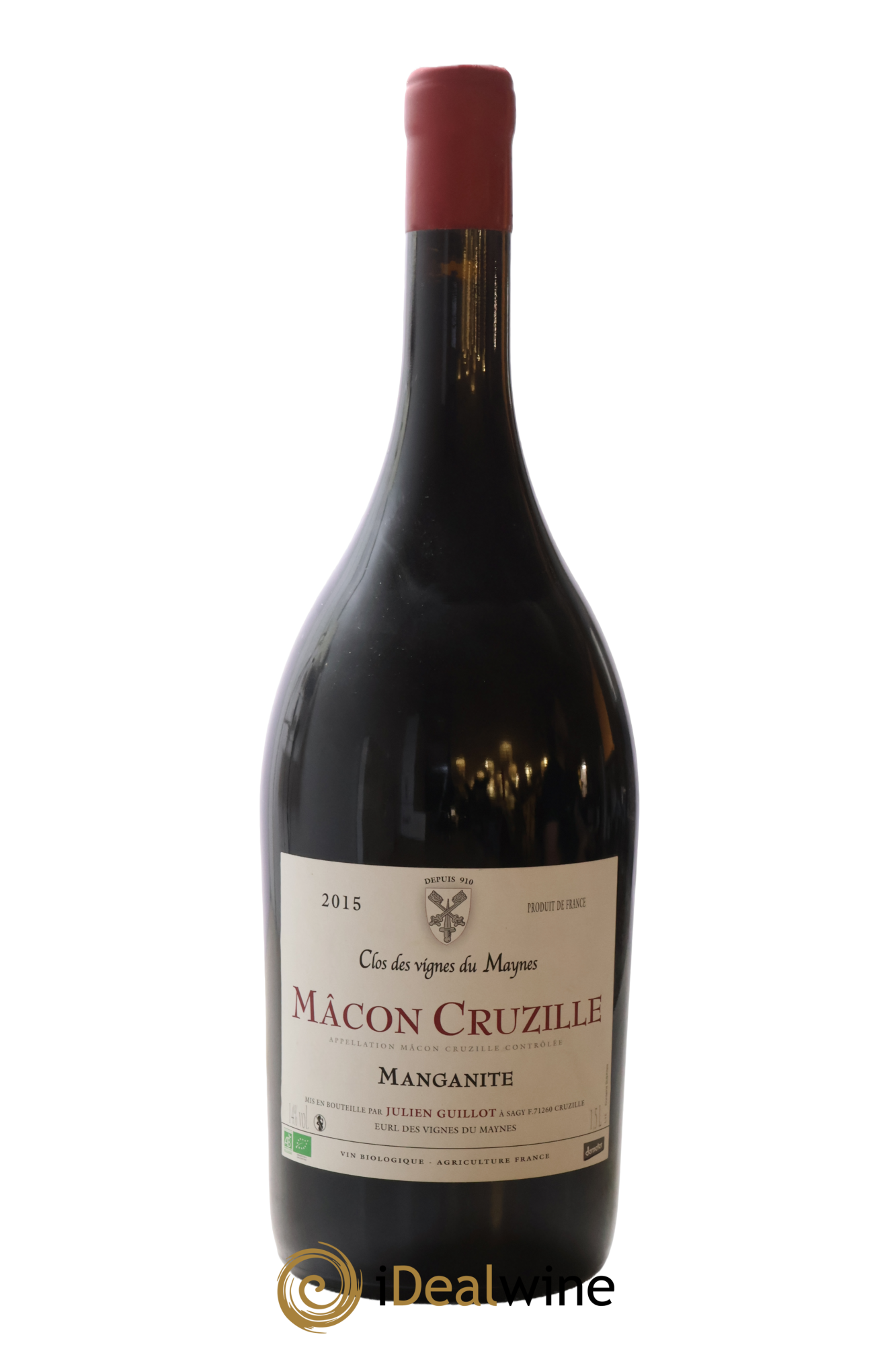 Mâcon-Cruzille Manganite Les Vignes du Maynes 2015 - Lot of 1 magnum - 0
