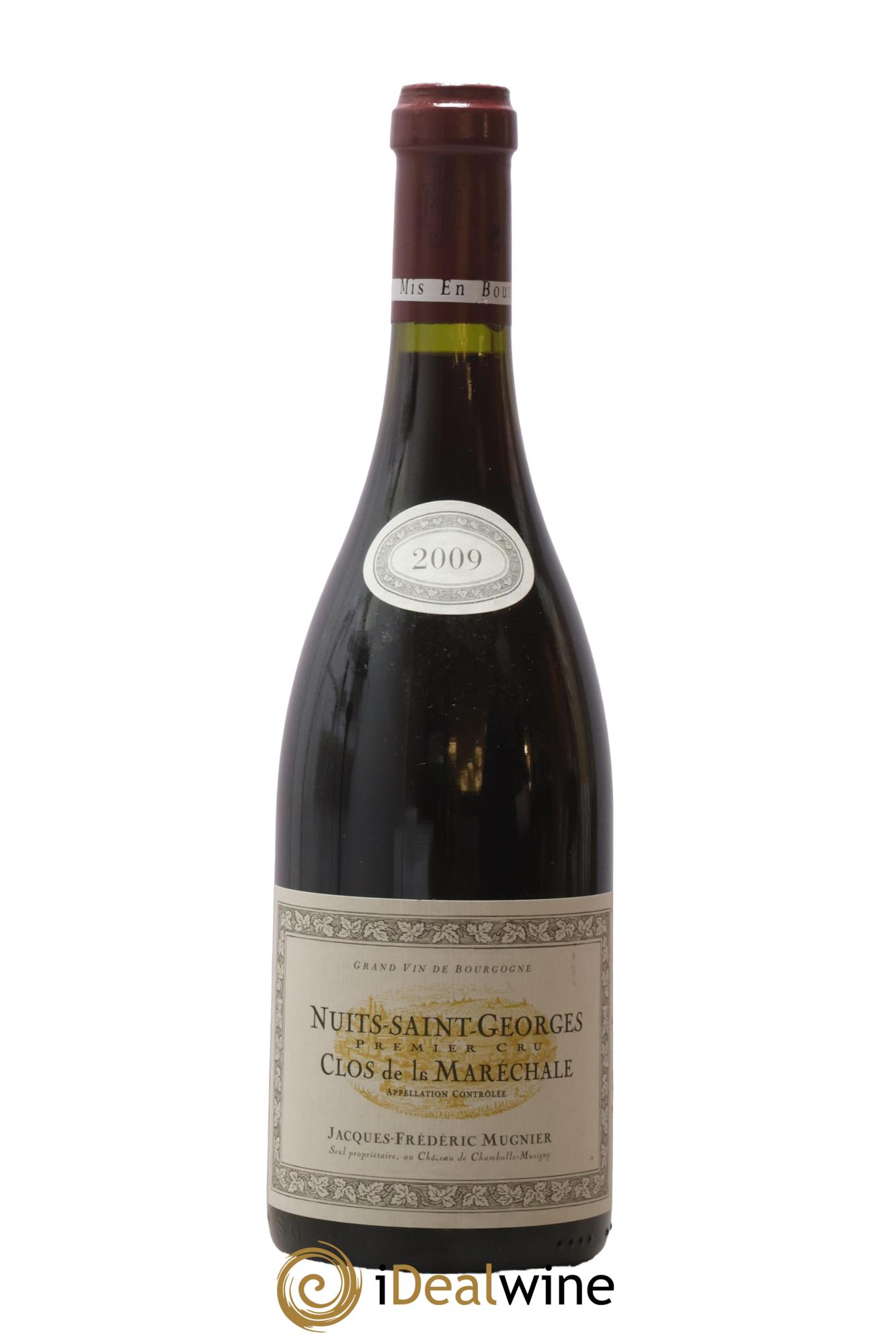 Nuits-Saint-Georges 1er Cru Clos de La Maréchale Jacques-Frédéric Mugnier 2009 - Posten von 1 Flasche - 0