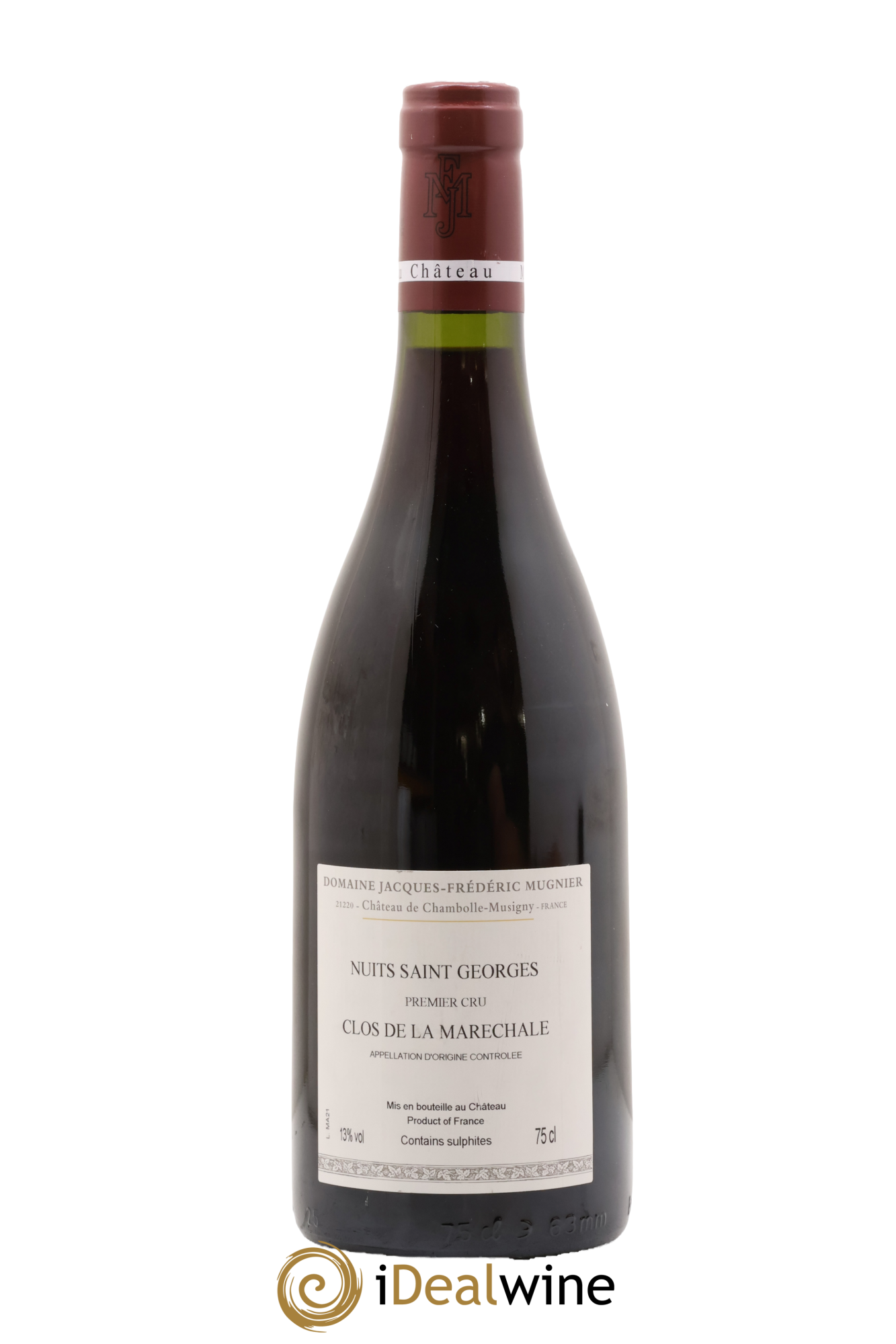 Nuits-Saint-Georges 1er Cru Clos de La Maréchale Jacques-Frédéric Mugnier 2021 - Posten von 1 Flasche - 1