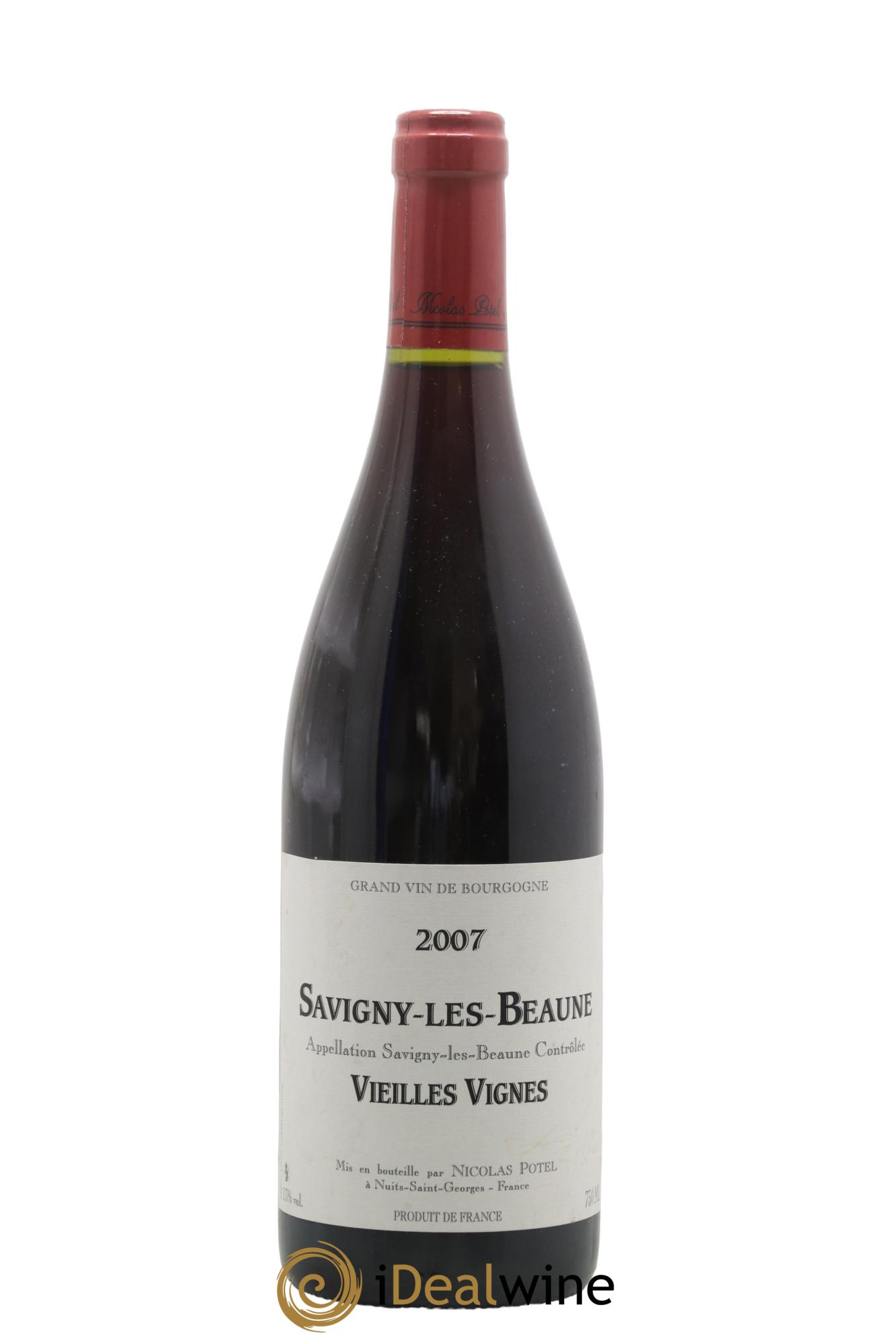Savigny-lès-Beaune Vieilles Vignes Nicolas Potel 2007 - Lot de 1 bouteille - 0