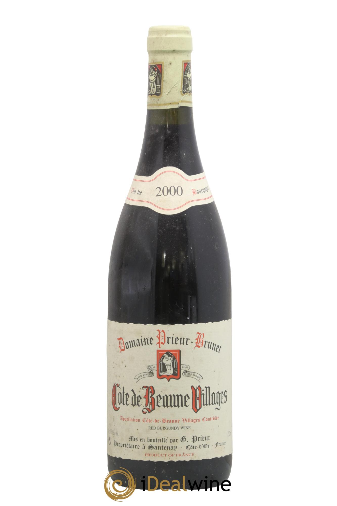 Côte de Beaune-Villages Prieur Brunet 2000 - Posten von 1 Flasche - 0