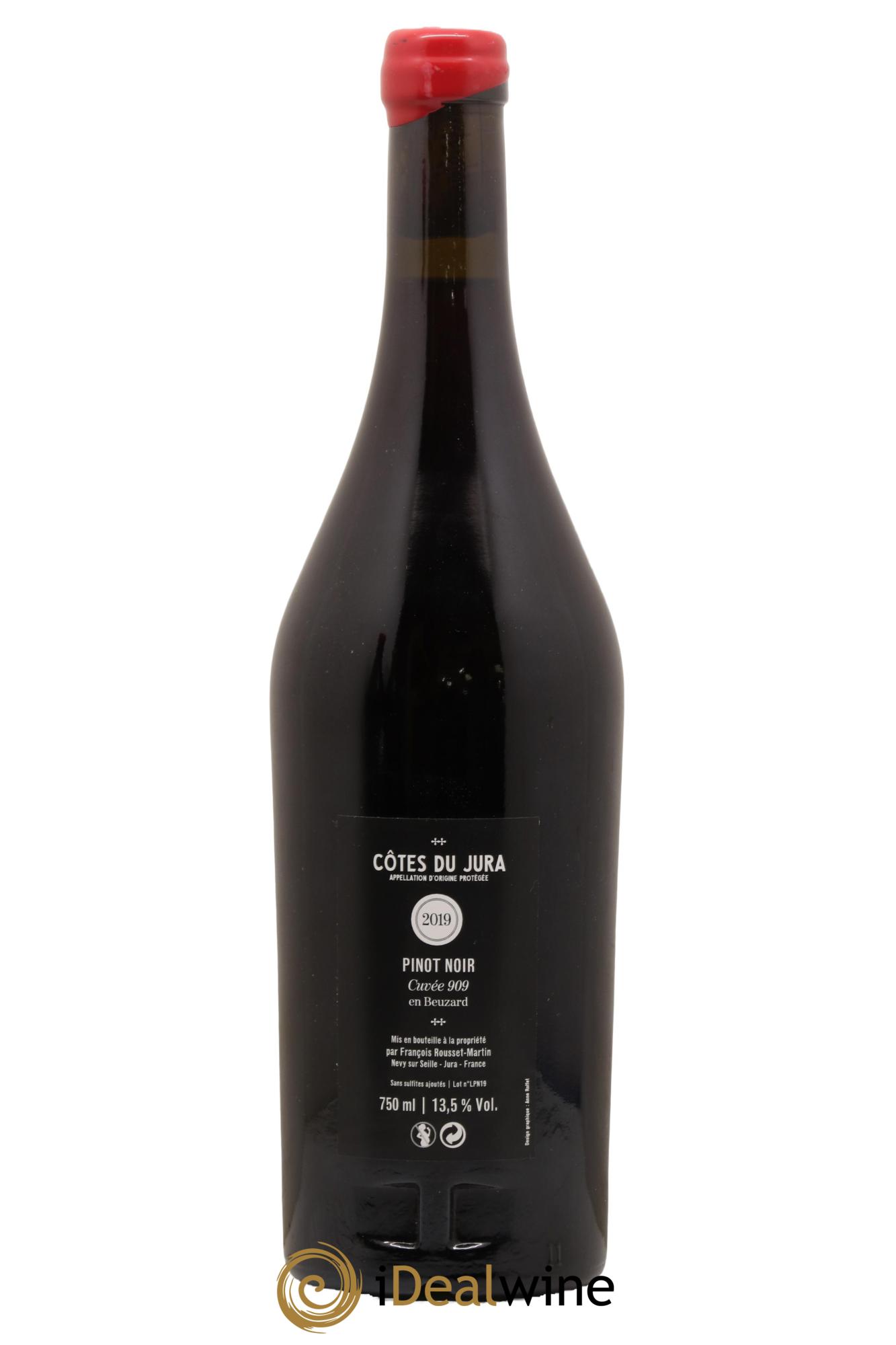 Côtes du Jura 909 François Rousset Martin 2019 - Lot de 1 bouteille - 1