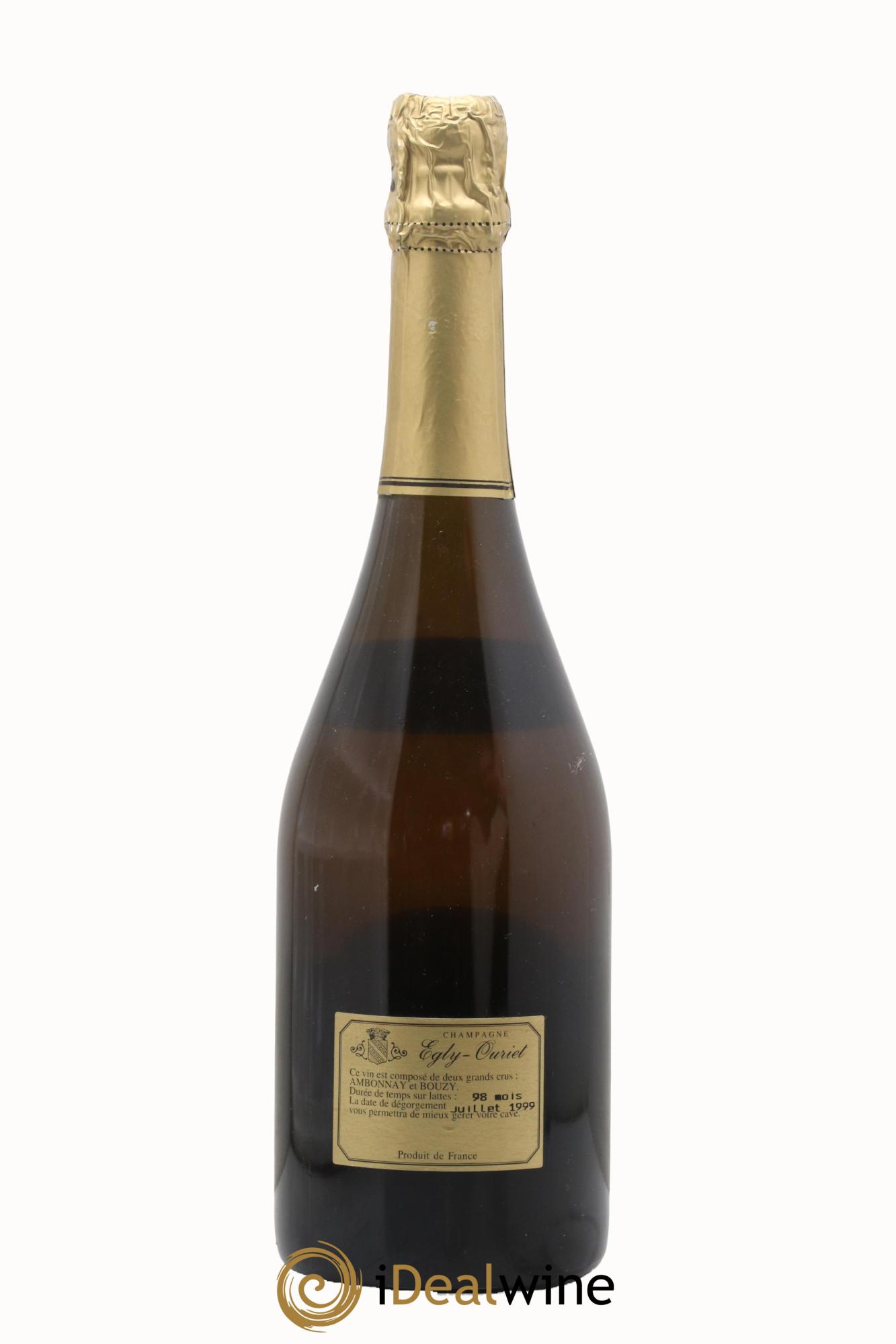 Grand Cru Brut Egly-Ouriet 1990 - Lot de 1 bouteille - 1