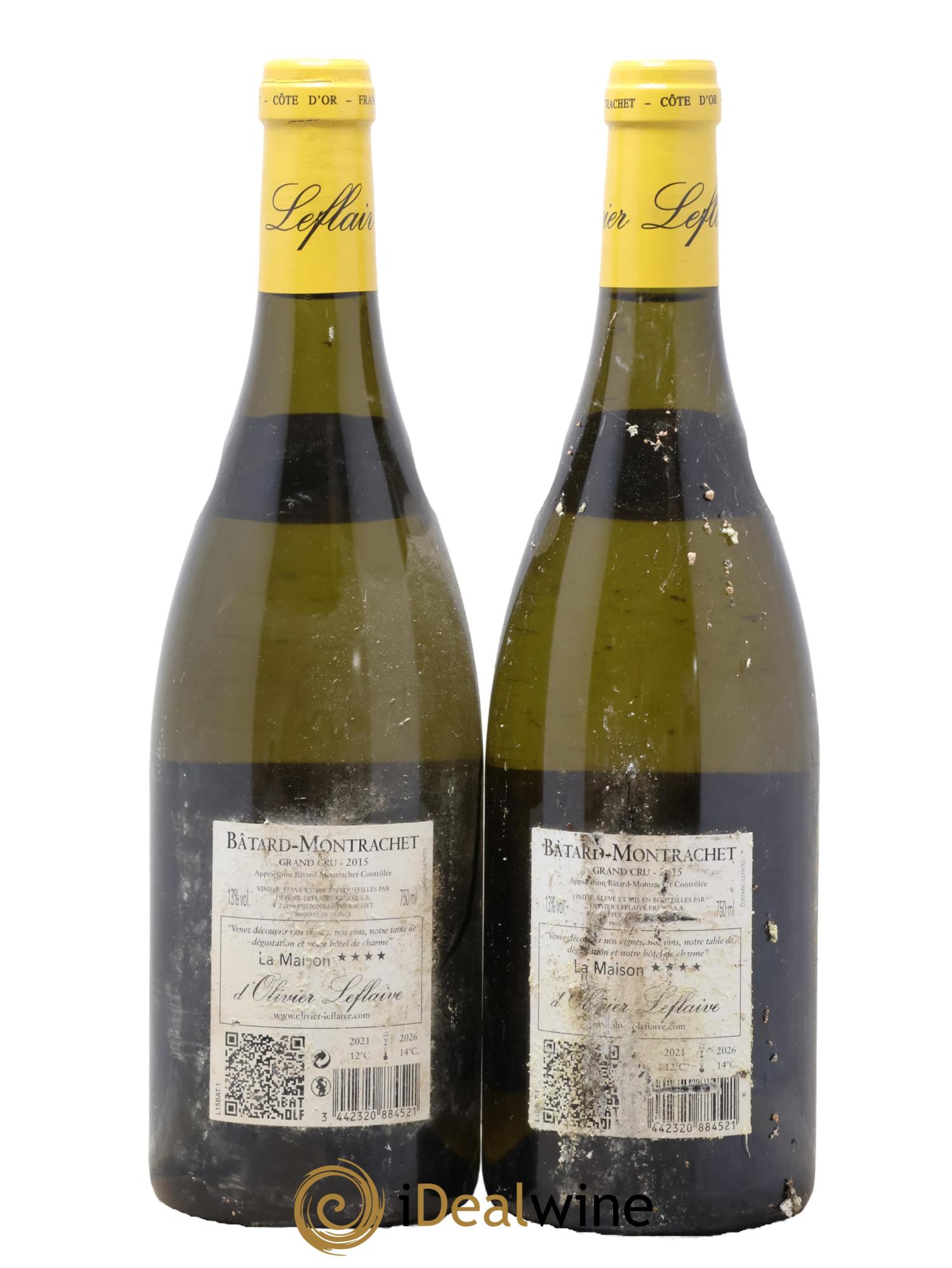 Bâtard-Montrachet Grand Cru Olivier Leflaive  2015 - Lotto di 2 bottiglie - 2