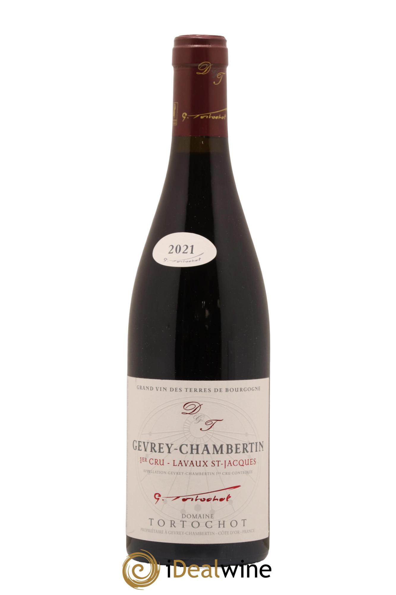 Gevrey-Chambertin 1er Cru Lavaux Saint Jacques Tortochot (Domaine) 2021 - Lot de 1 bouteille - 0