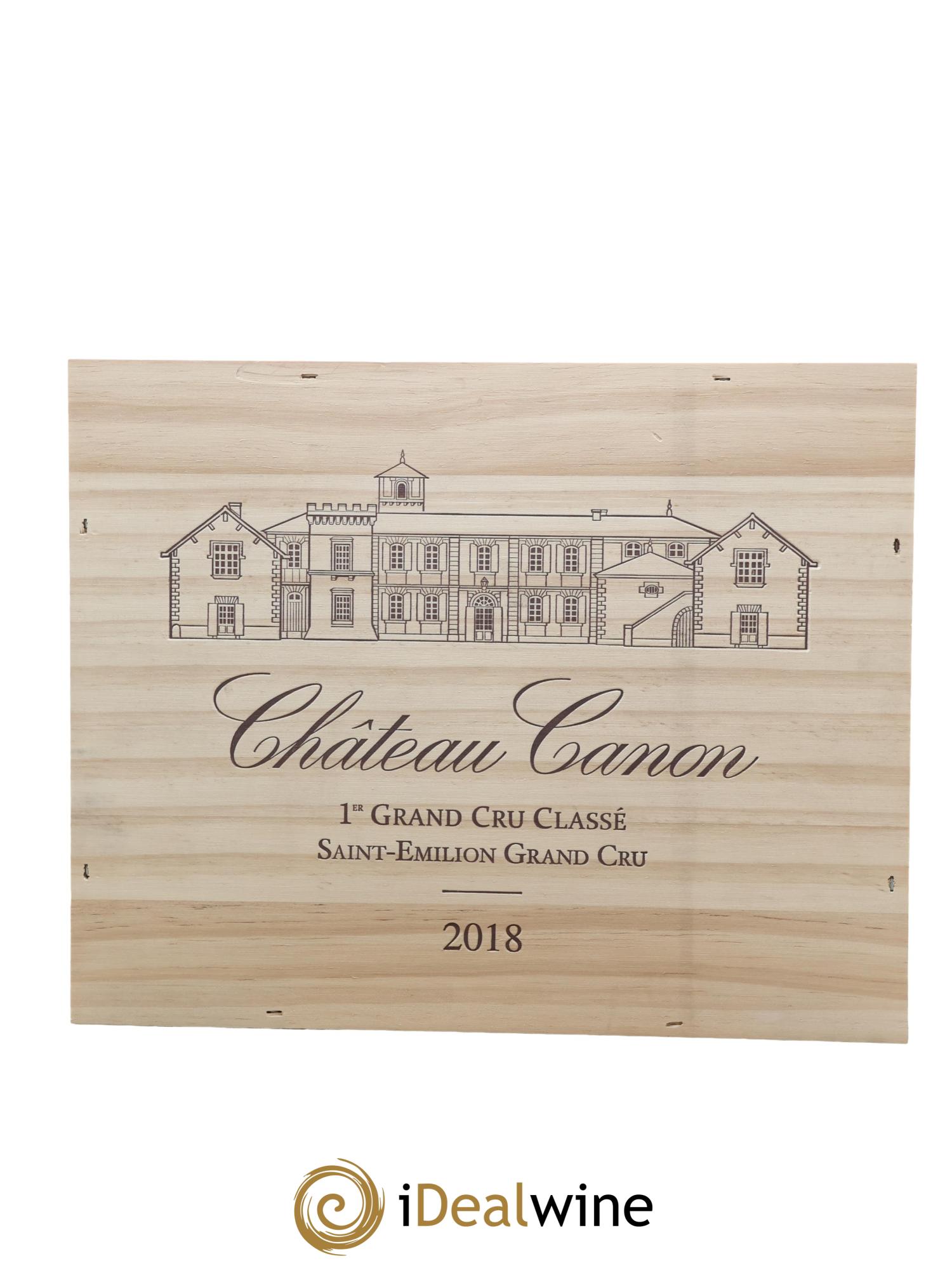 Château Canon 1er Grand Cru Classé B 2018 - Lot of 3 bottles - 1