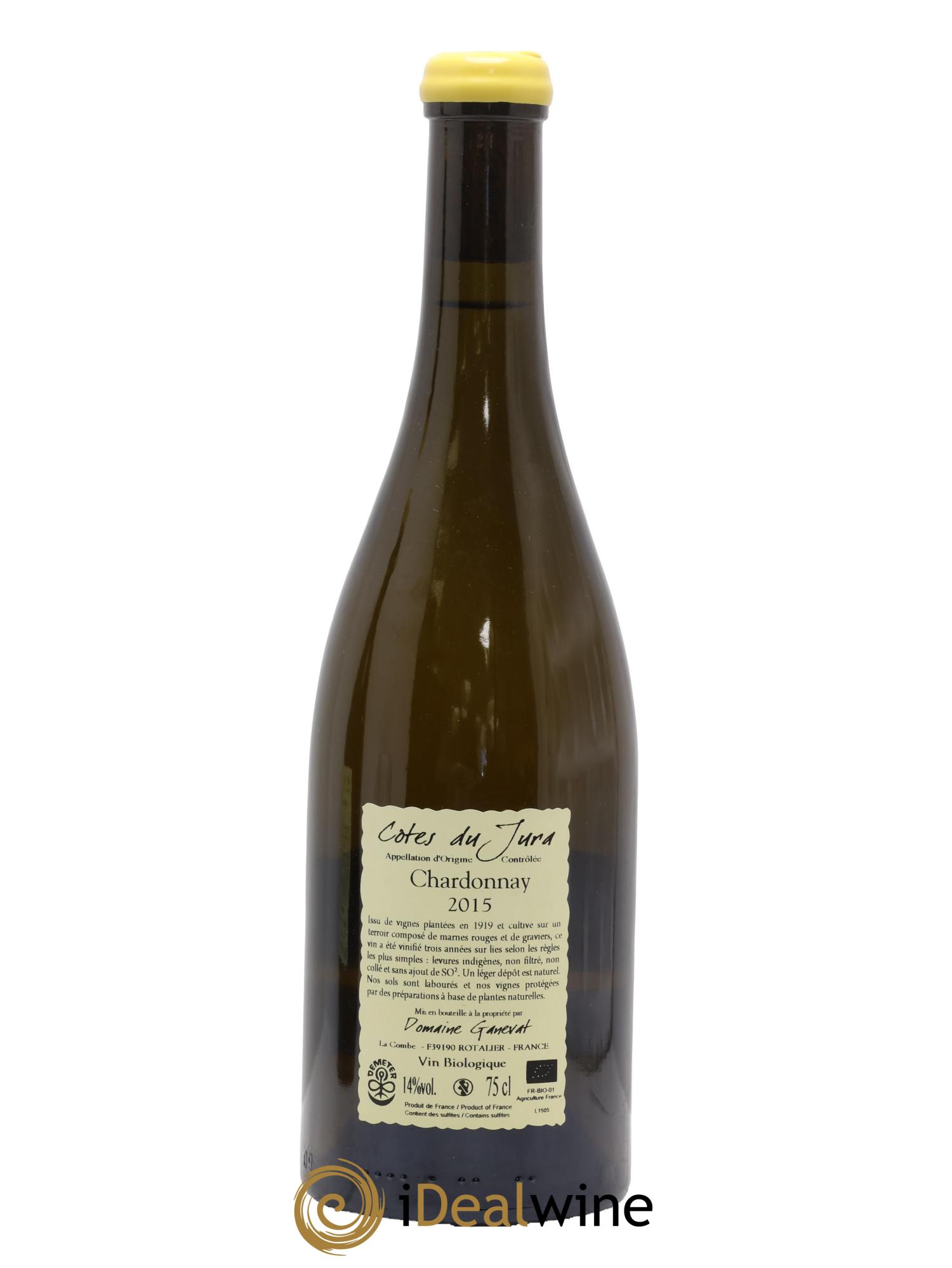 Côtes du Jura Les Grands Teppes Vieilles Vignes Jean-François Ganevat (Domaine) 2015 - Lot de 1 bouteille - 1