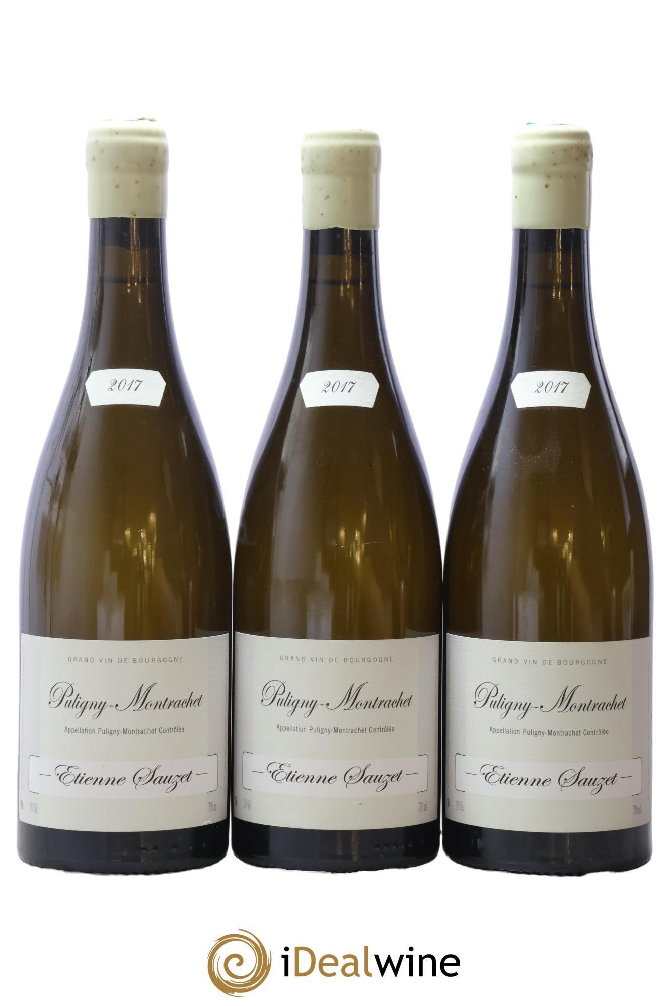 Puligny-Montrachet Etienne Sauzet 2017 - Lot of 3 bottles - 0