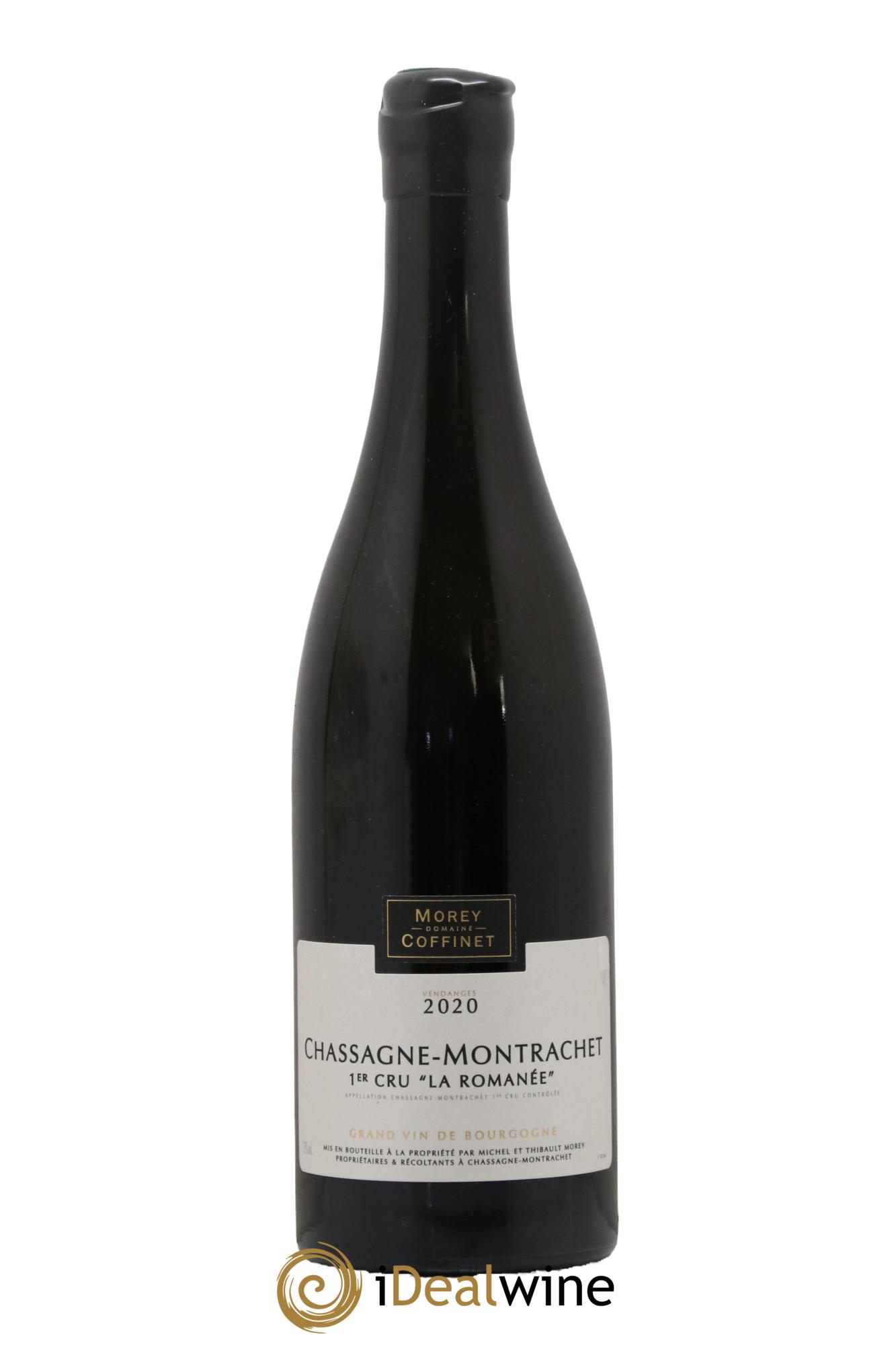 Chassagne-Montrachet 1er Cru La Romanée Morey-Coffinet (Domaine) 2020 - Lot de 1 bouteille - 0