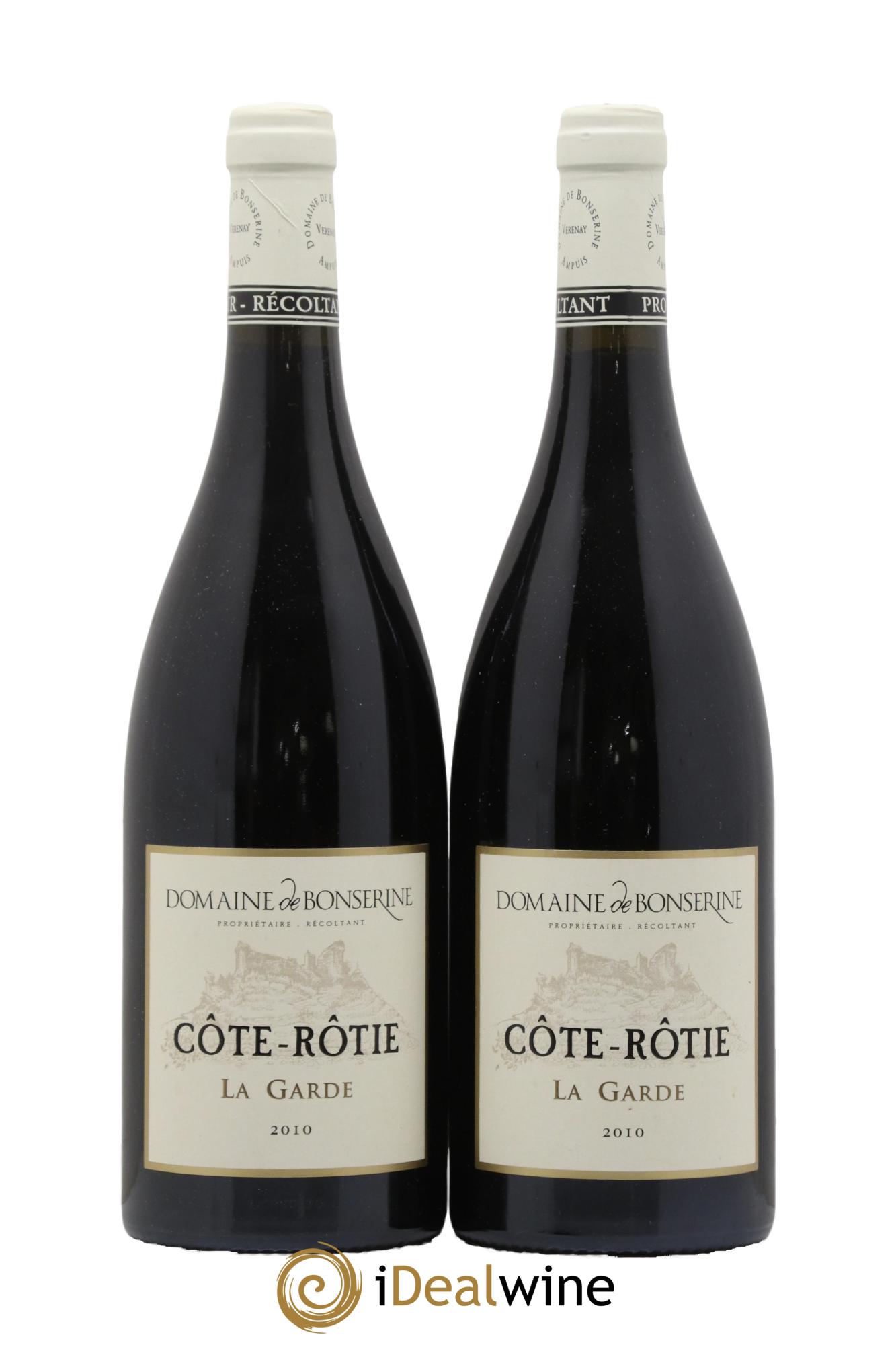 Côte-Rôtie La Garde Bonserine (Domaine de) 2010 - Lot de 2 bouteilles - 0