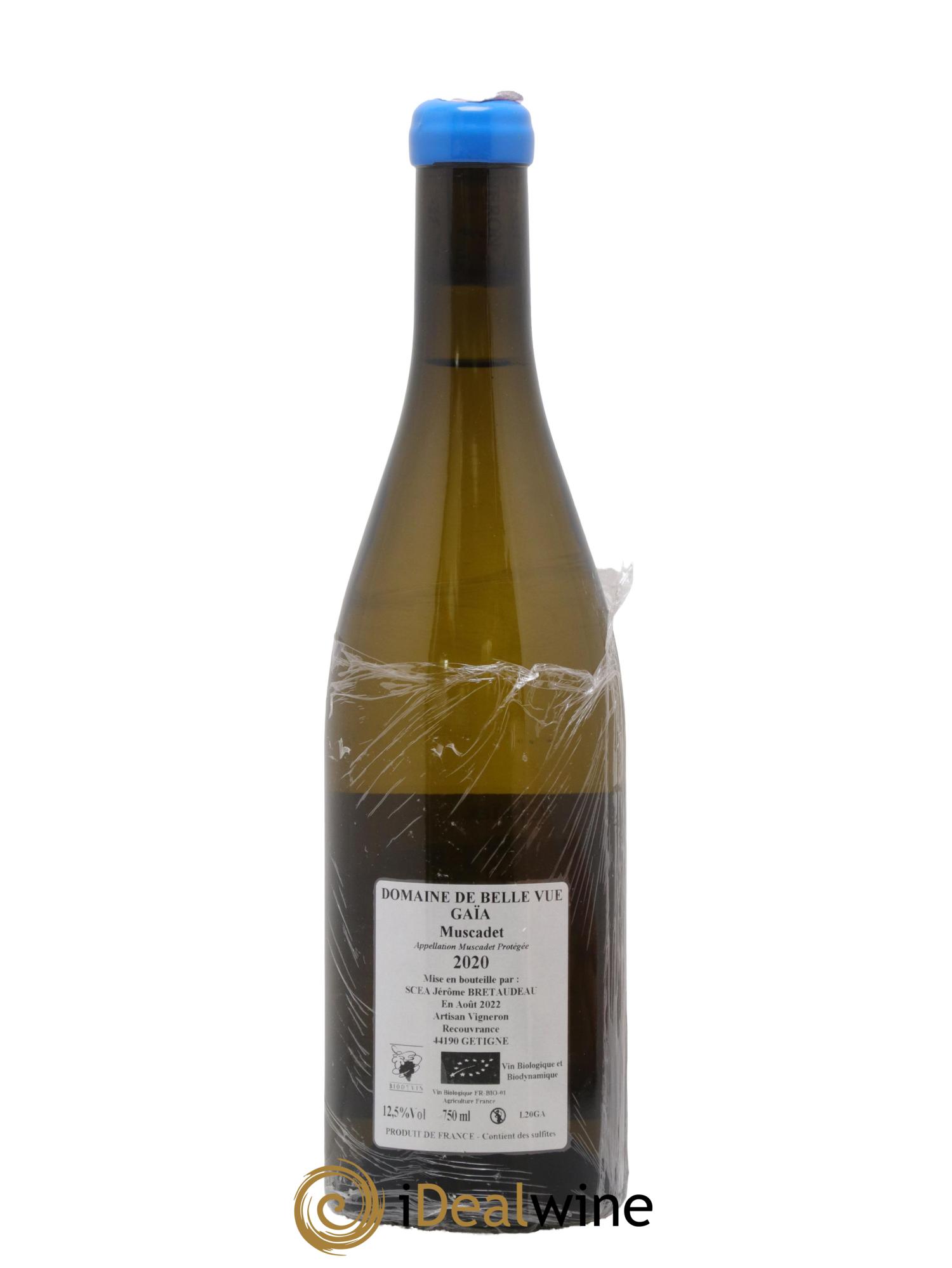 Muscadet-Sèvre-et-Maine Gaia Jérôme Bretaudeau - Domaine de Bellevue 2020 - Lotto di 1 bottiglia - 1