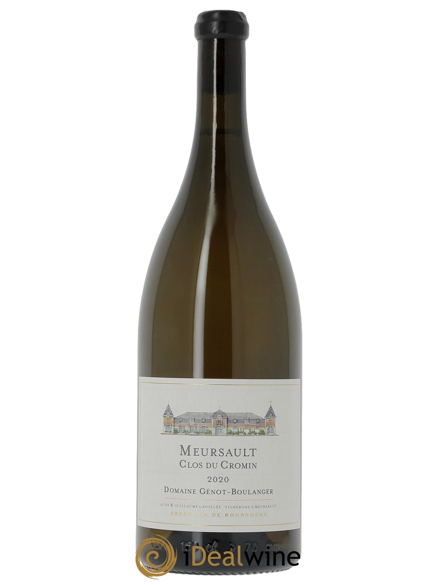 Meursault Clos du Cromin Génot-Boulanger (Domaine) 2020 - Lotto di 1 magnum - 0